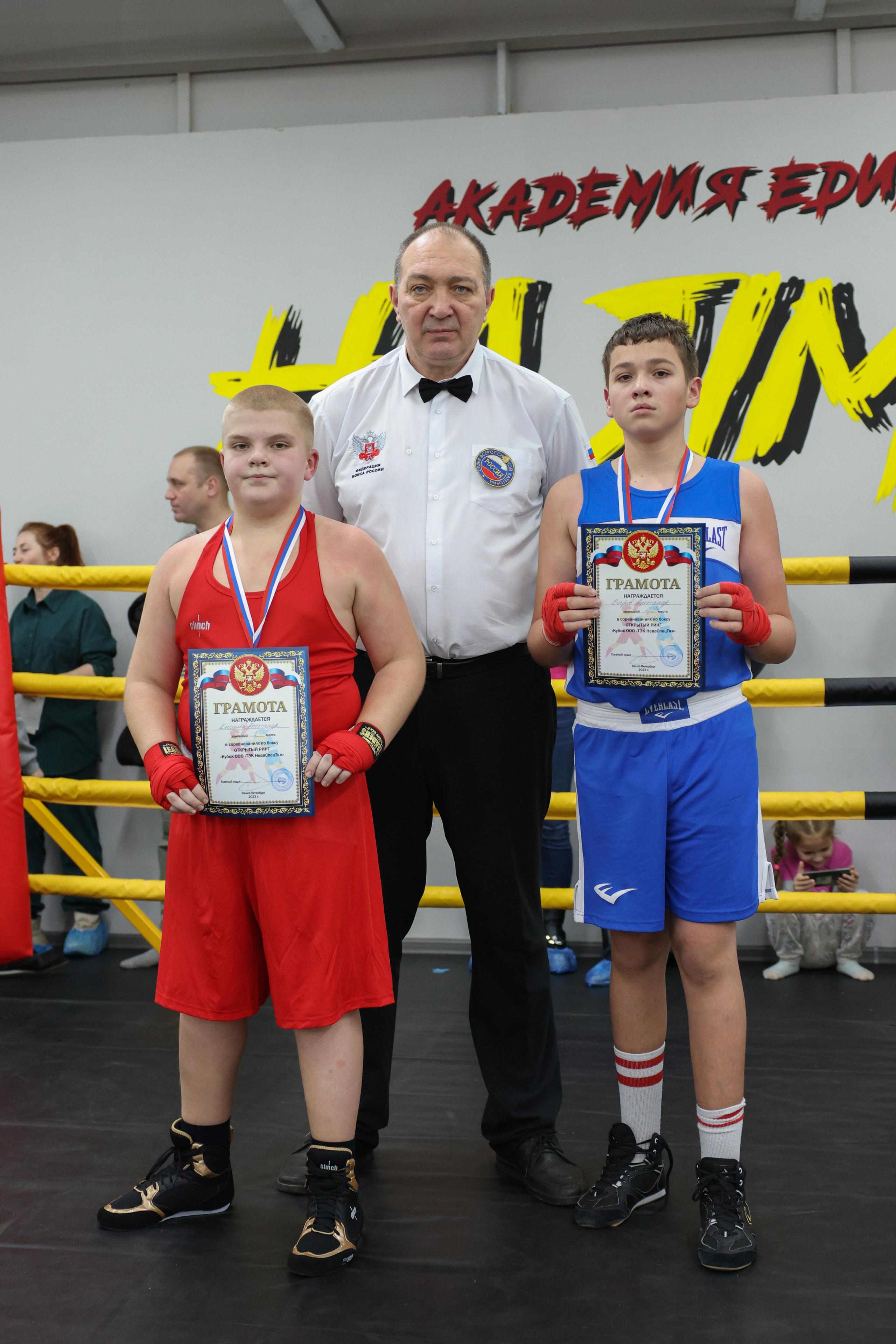 Открытый ринг «кубок ООО «ТЭК НеваСпецТяж». Фотограф Александр Заломаев