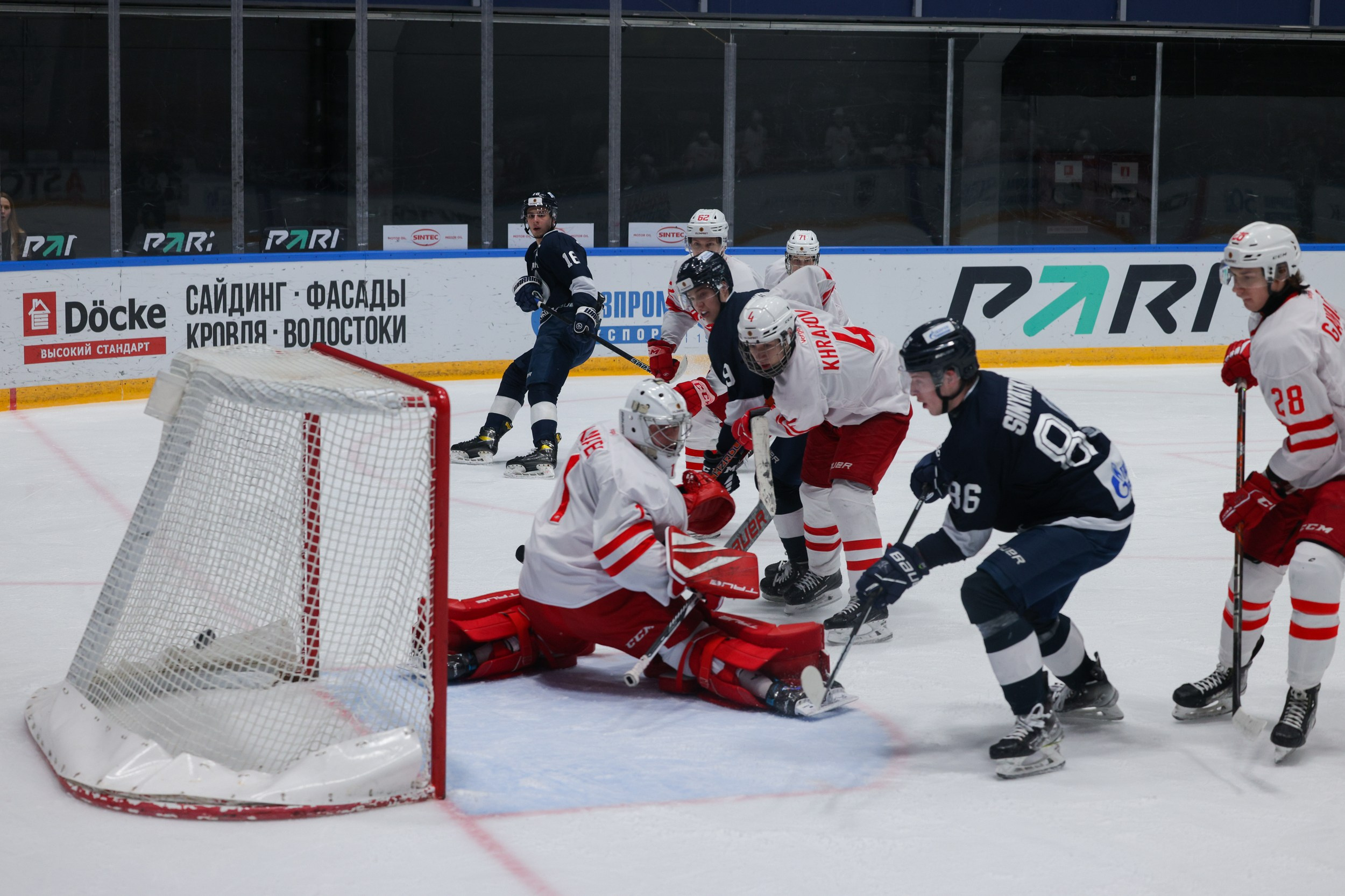 МХК Динамо — МХК Спартак. Фотограф Александр Заломаев