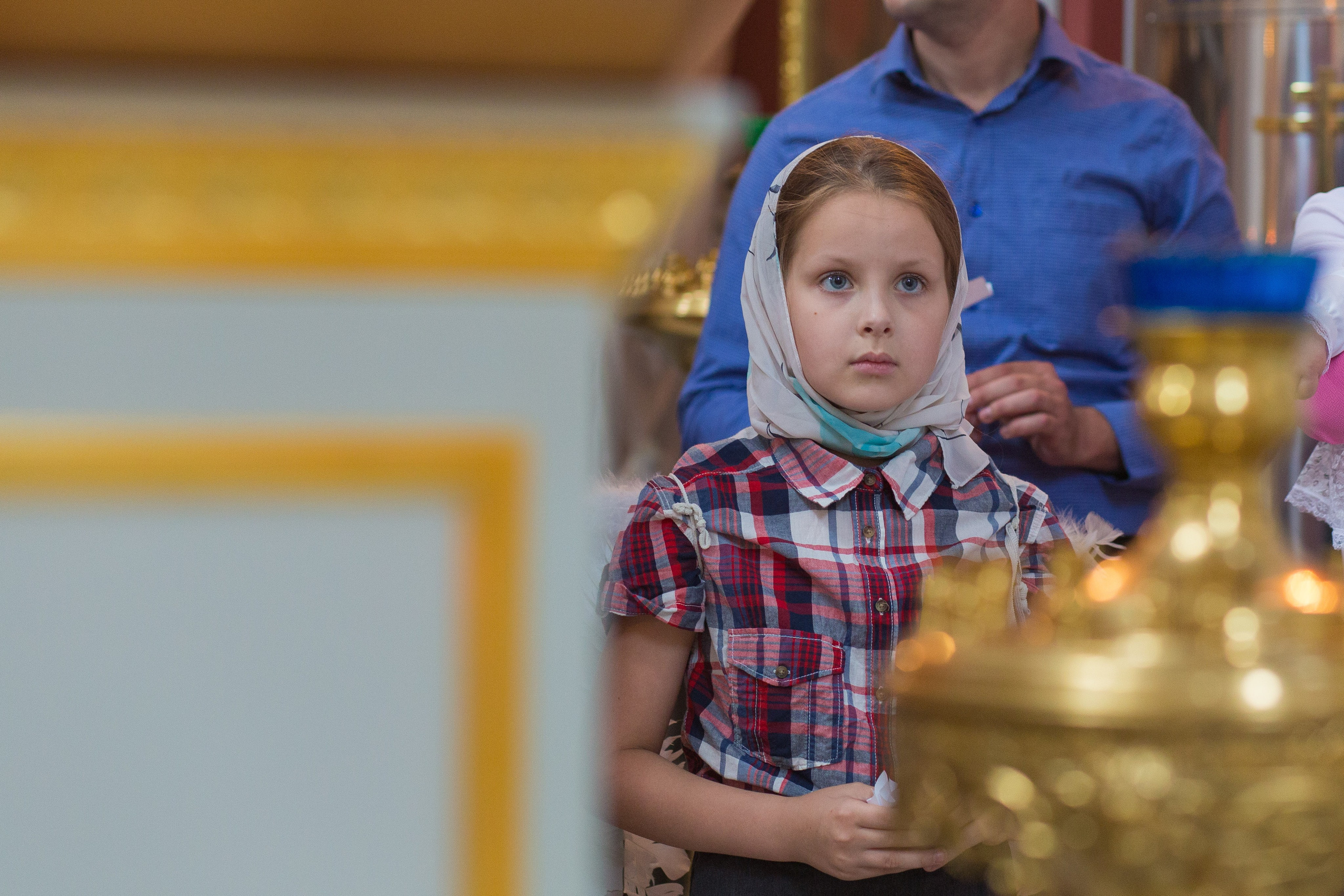 Крещение Вероника. Фотограф Александр Заломаев