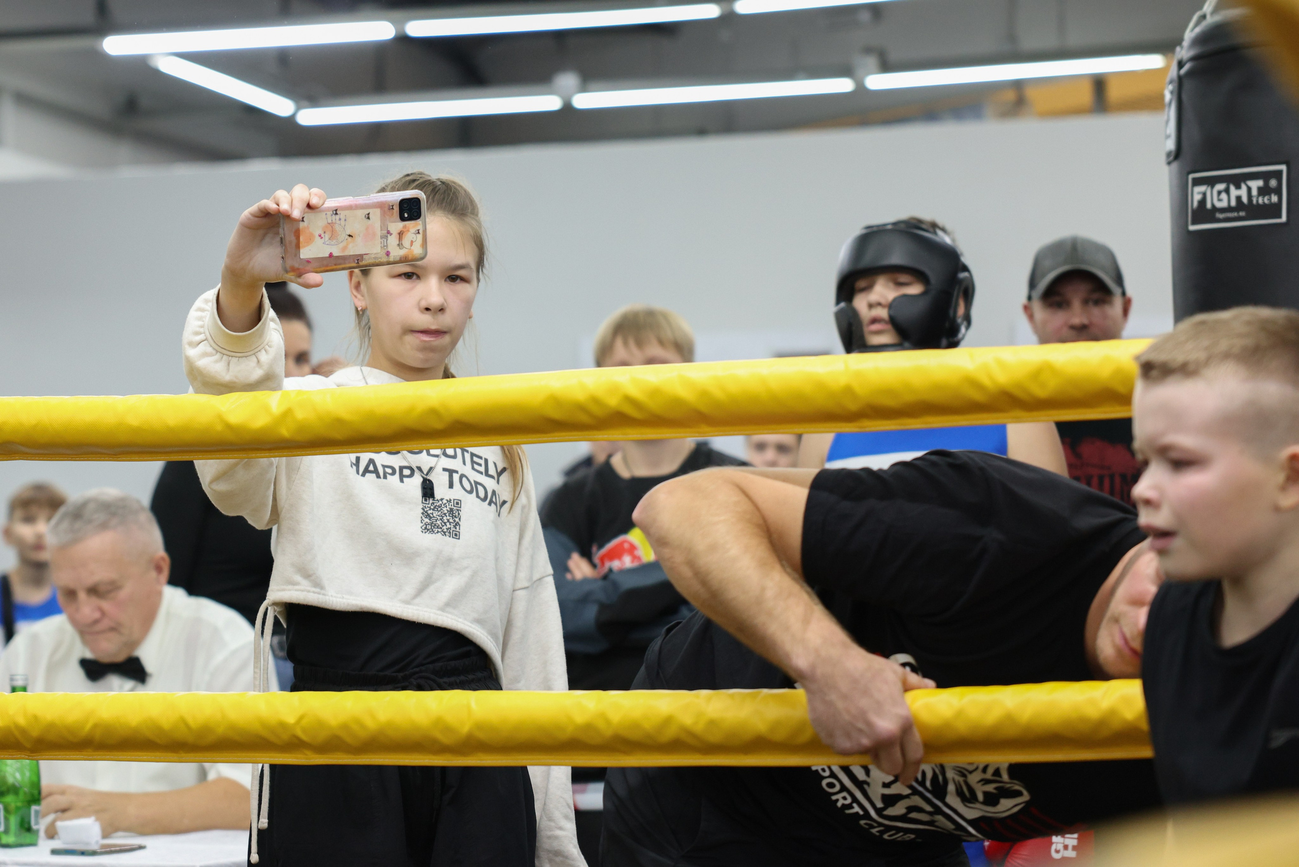 Открытый ринг «кубок ООО «ТЭК НеваСпецТяж». Фотограф Александр Заломаев