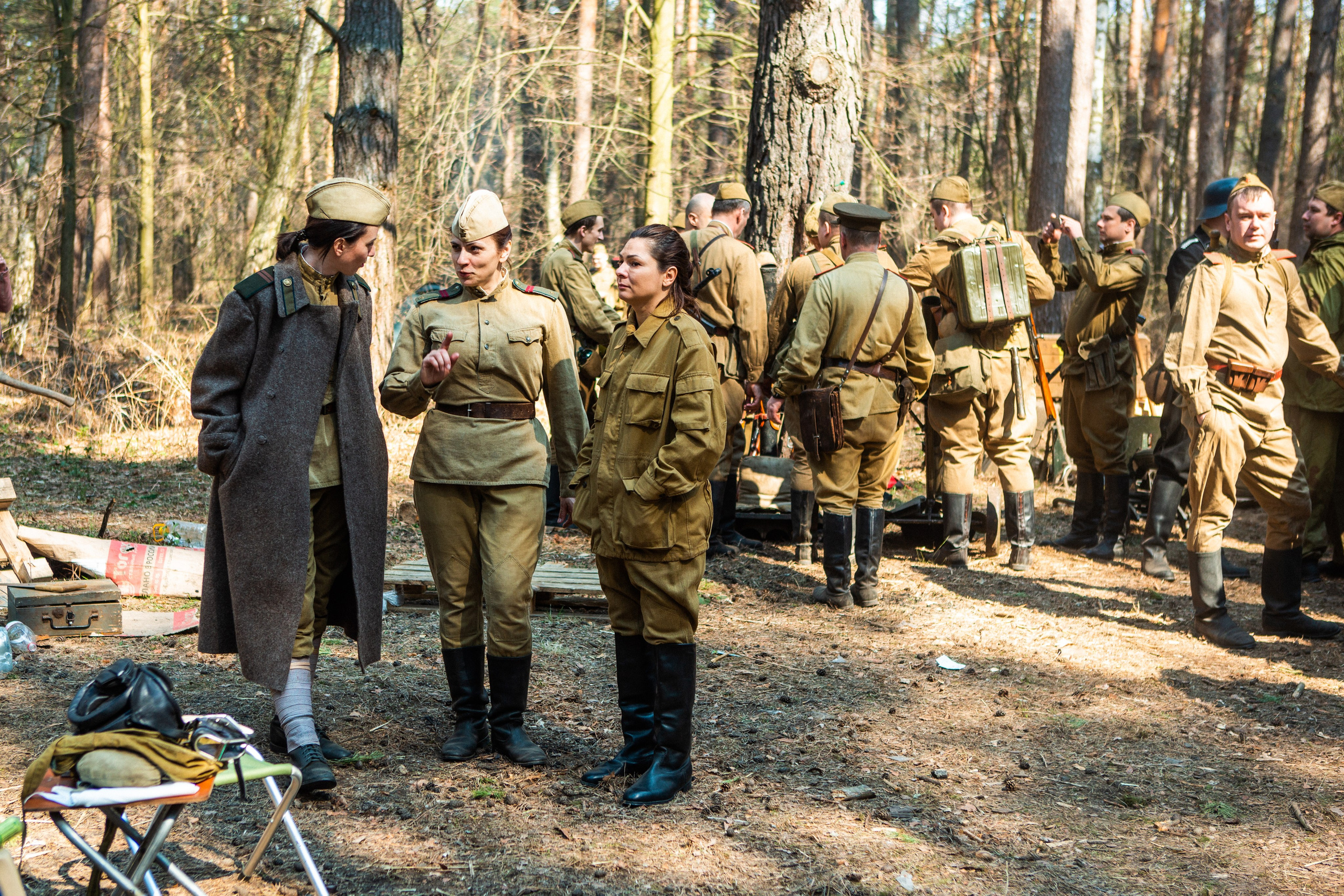 РЕКОНСТРУКЦИЯ БОЯ — ВОВ — БИТВА ЗА ГОРОД. Профессиональный фотограф в Мценске и Орловской области