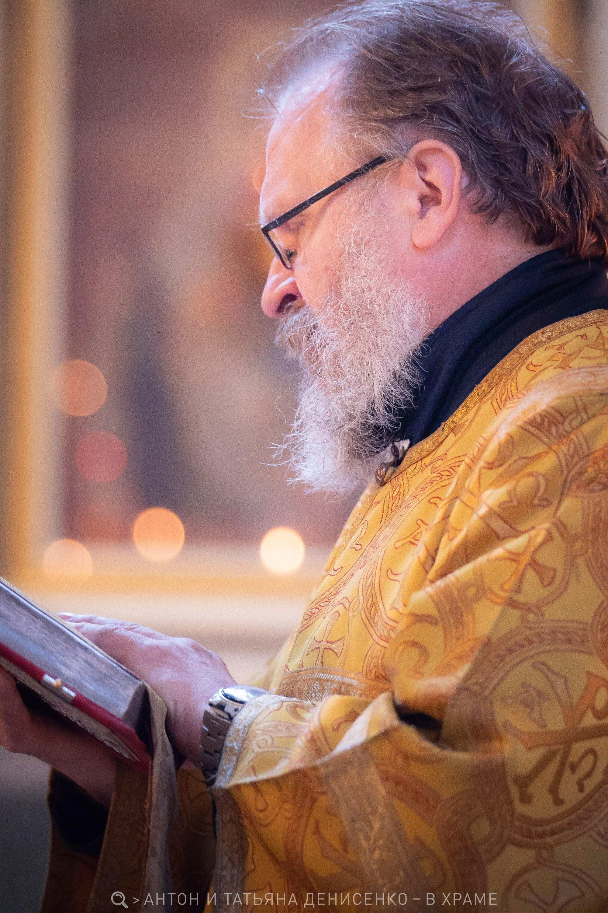 Рождество Иоанна Предтечи — Храм Святых Девяти Мучеников Кизических, г. Москва. Антон и Татьяна Денисенко — В храме