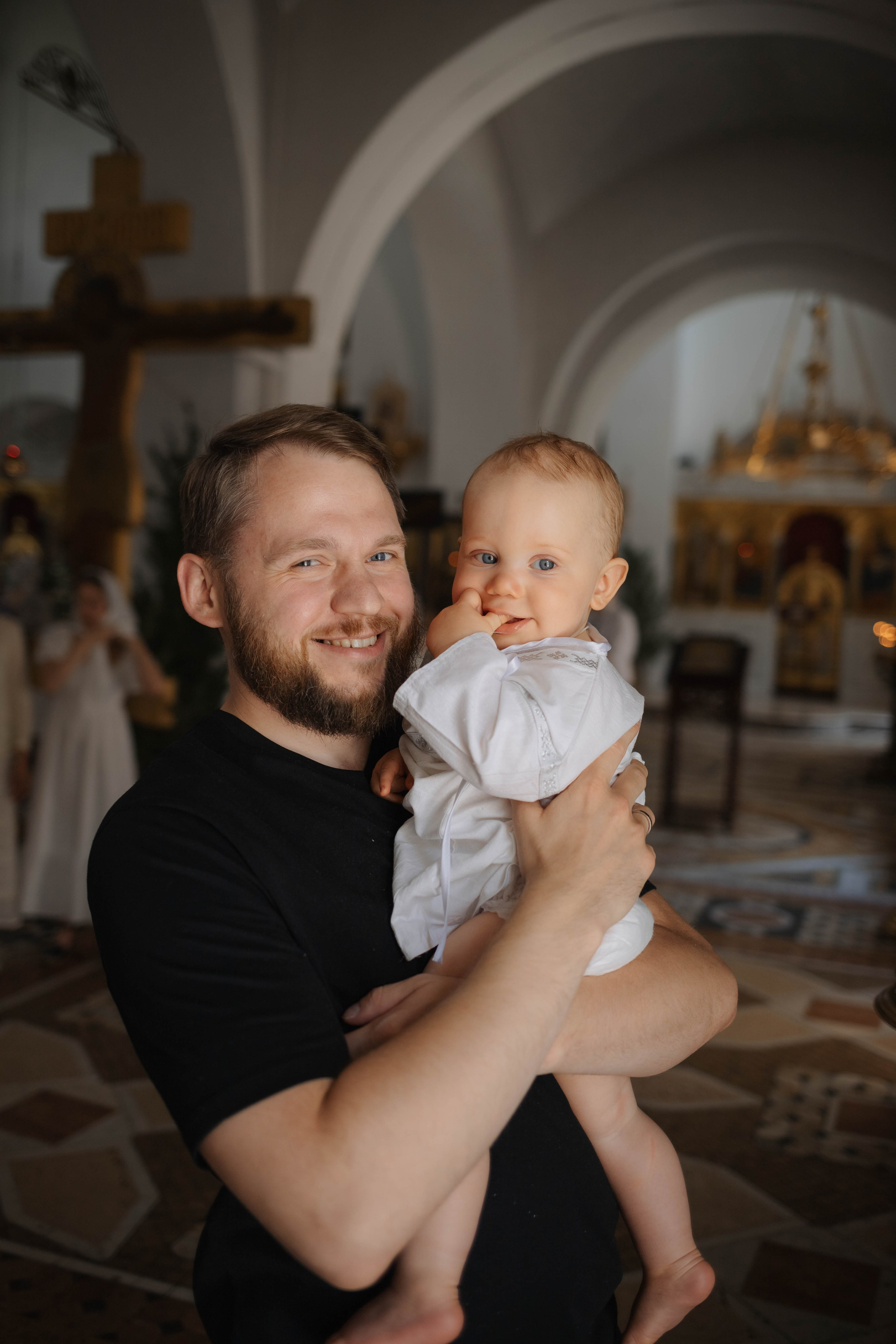 Крещение Миши. Семейный и детский фотограф в Москве Александра Нараевская