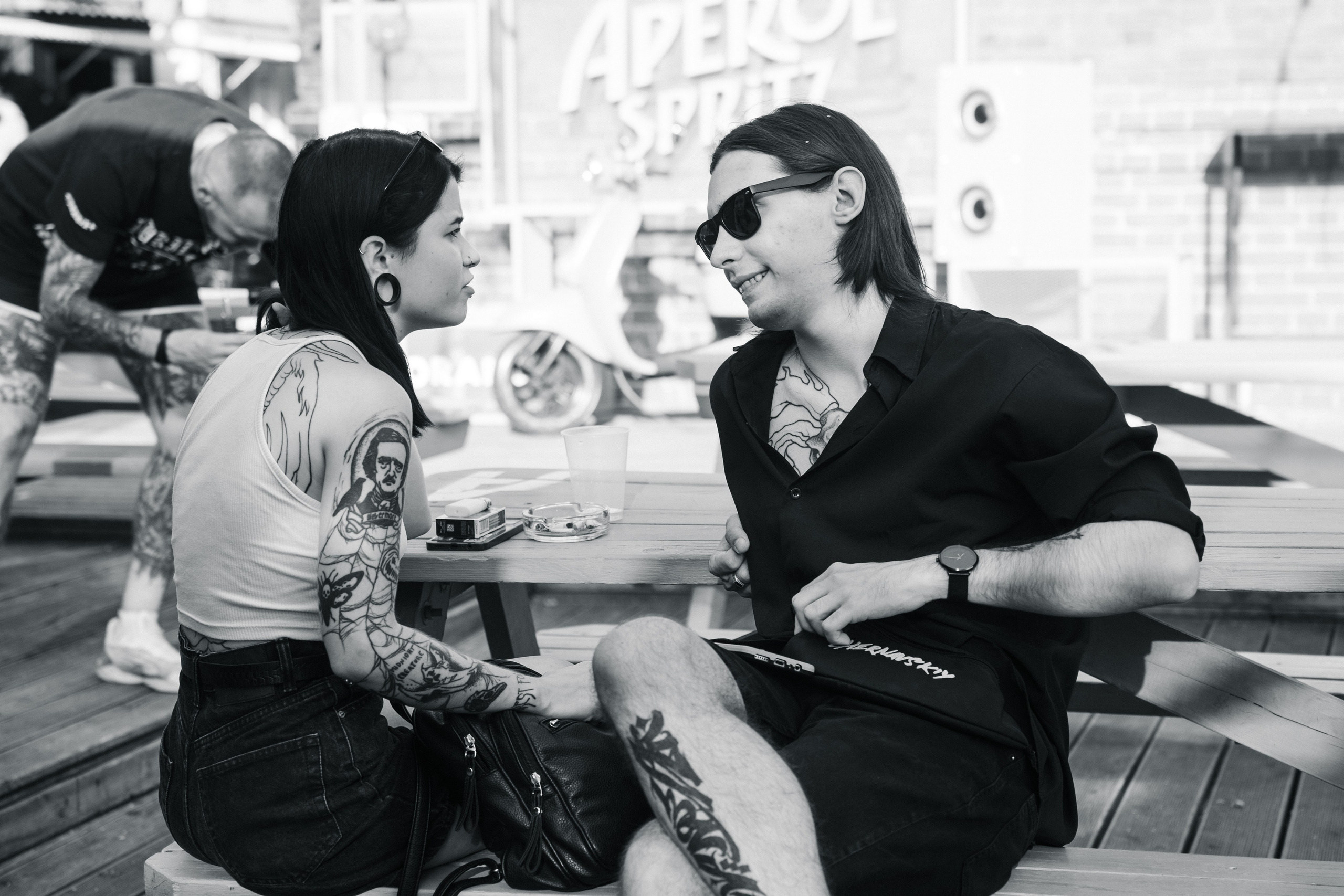 Встреча татуировщиков. Фотограф в Воронеже Ольга Космодемьянская