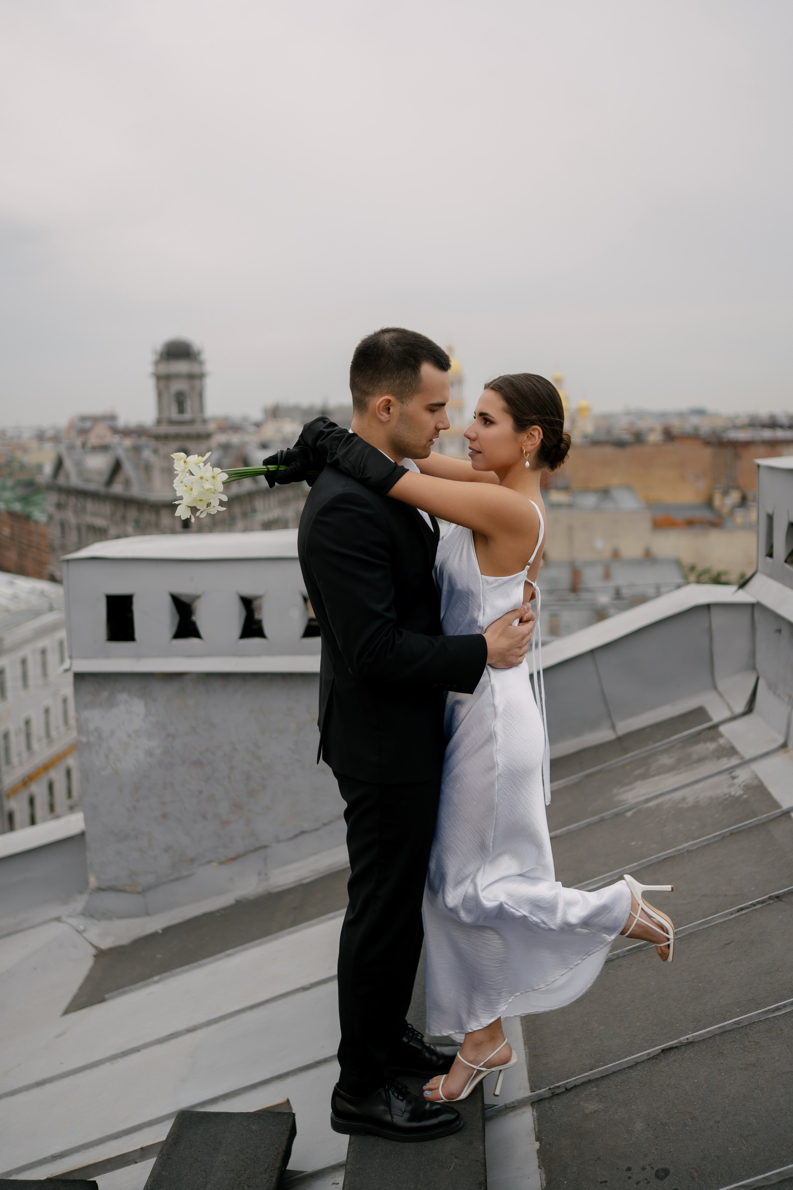 На крышах Питера. Семейный и свадебный фотограф в Красногорске Анастасия Тихонова