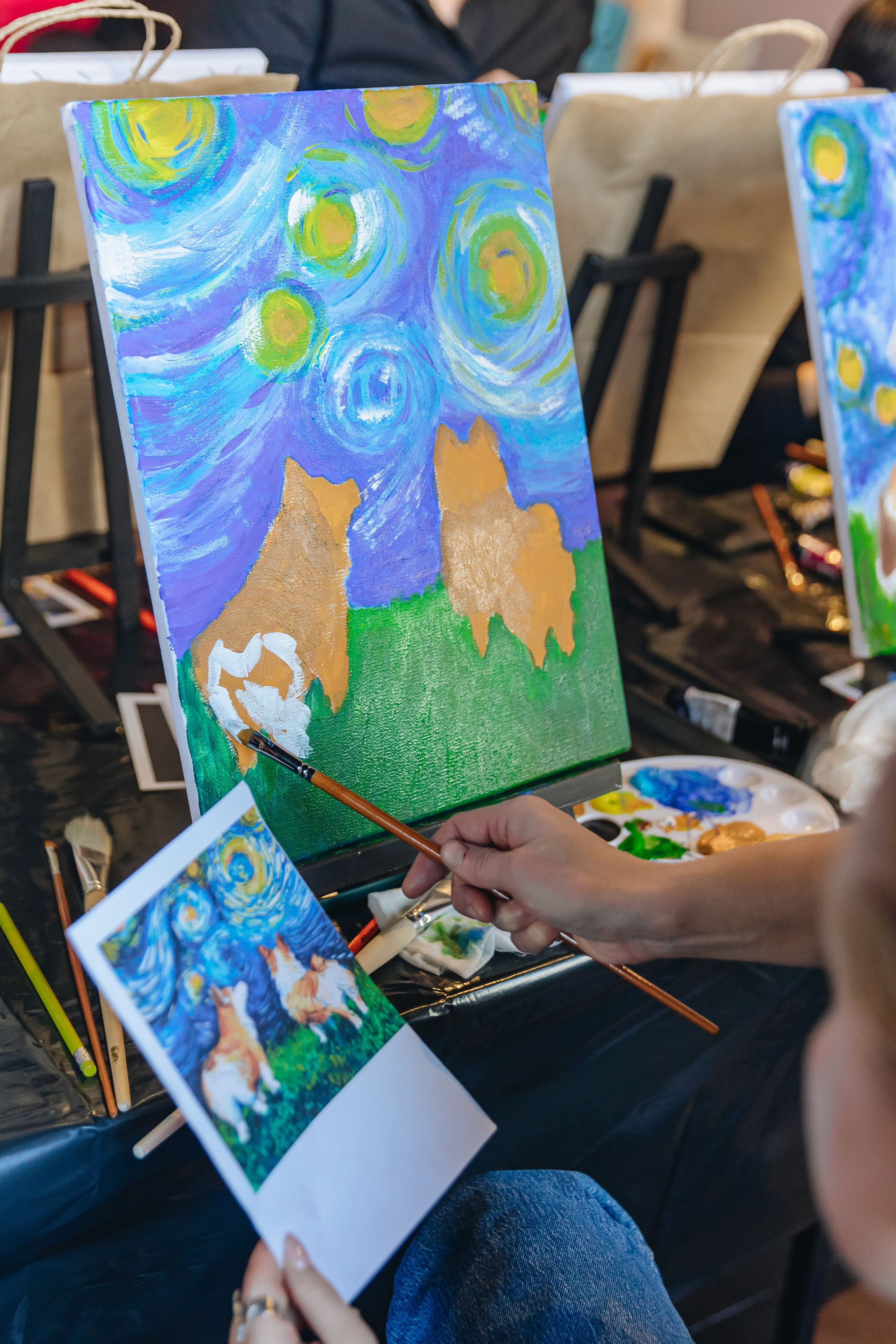 Арт-вечеринка. Семейный фотограф в Санкт-Петербурге Ева Маркова