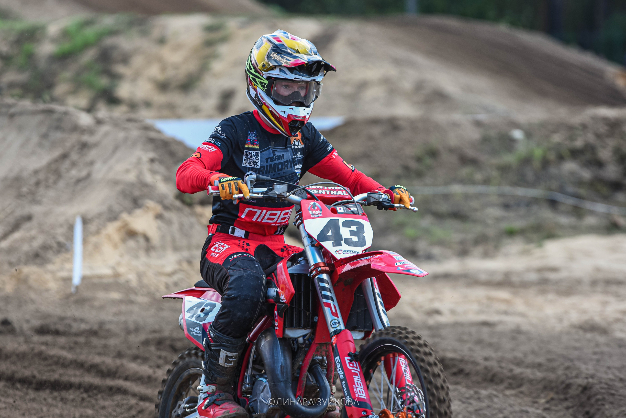 4 этап Winline чемпионата России по суперкроссу. Мотофотограф в Нижнем Новгороде Динара Зуйкова