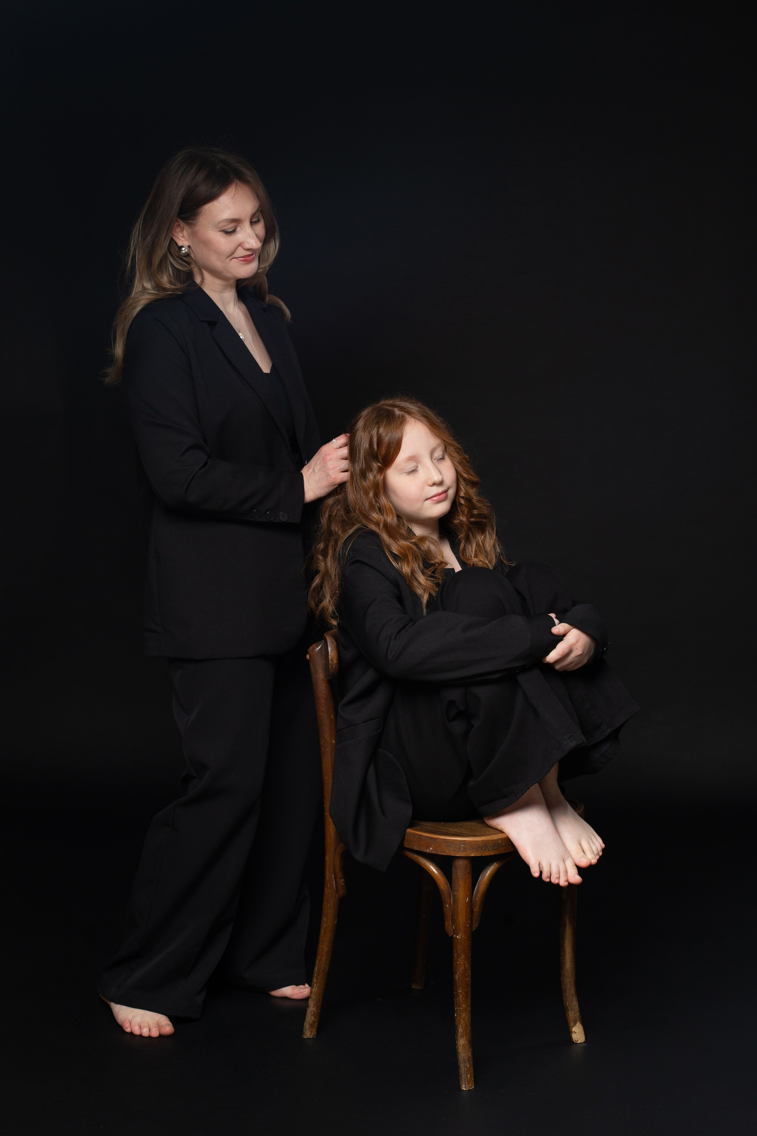 Фотосессия мама и дочка