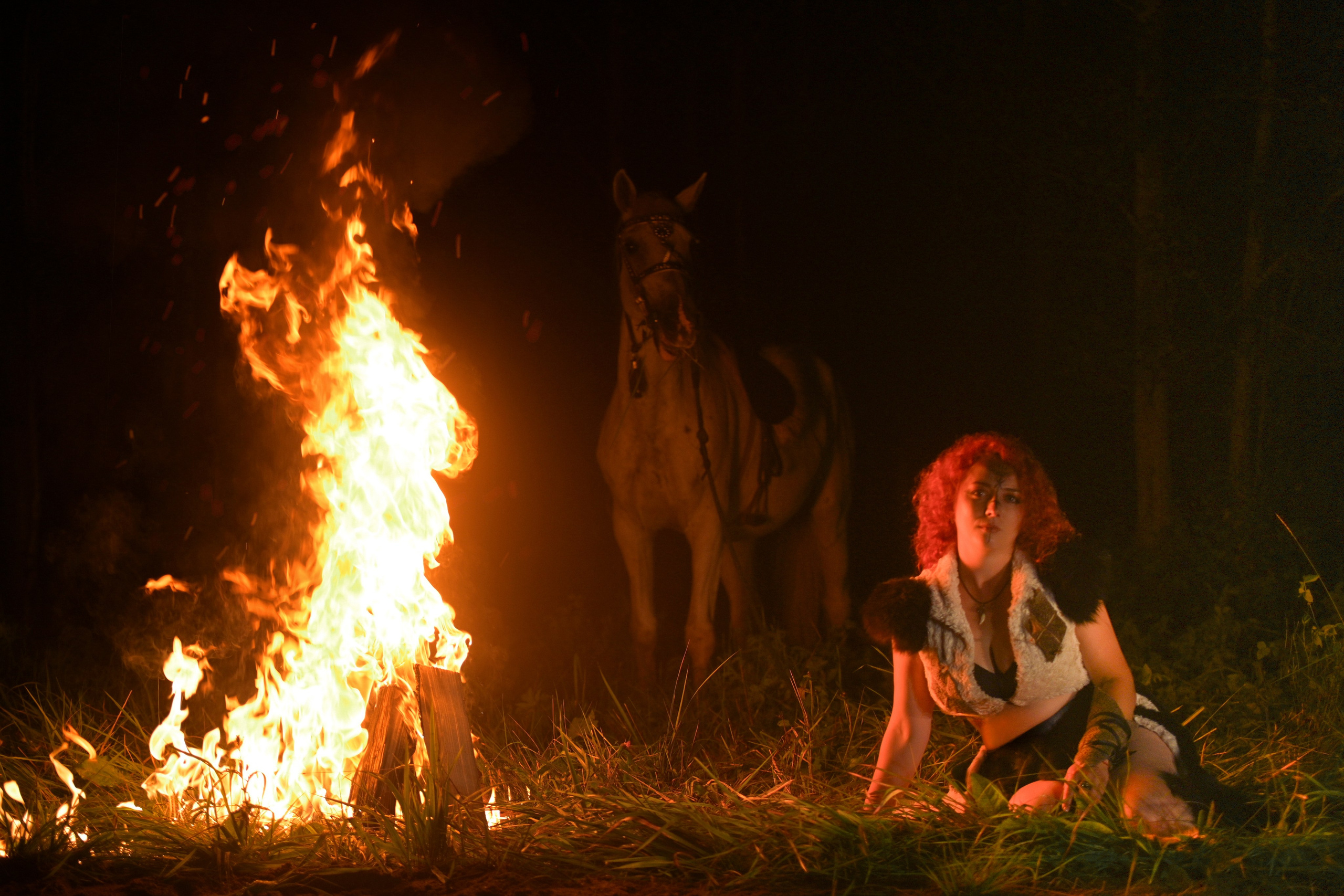 Воительница. Творческий фотограф Вологда
