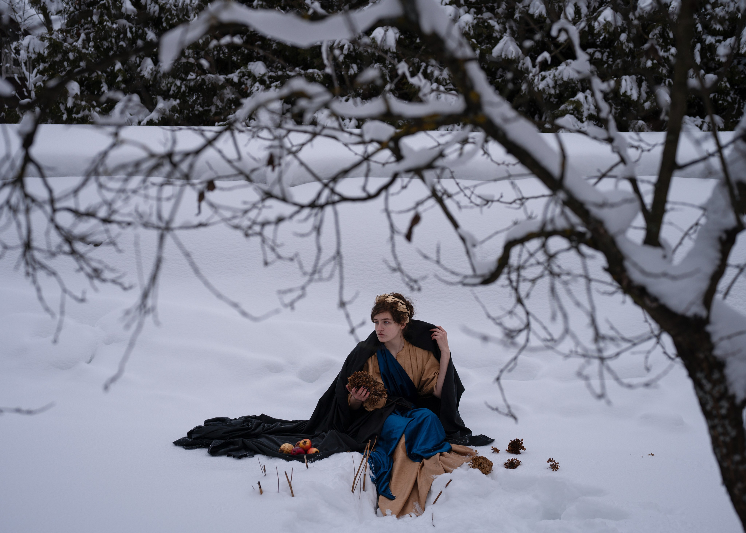 Времена Года. Деметра и Персефона. Анна Новосельцева. Индивидуальные фотосессии в Москве и М.О