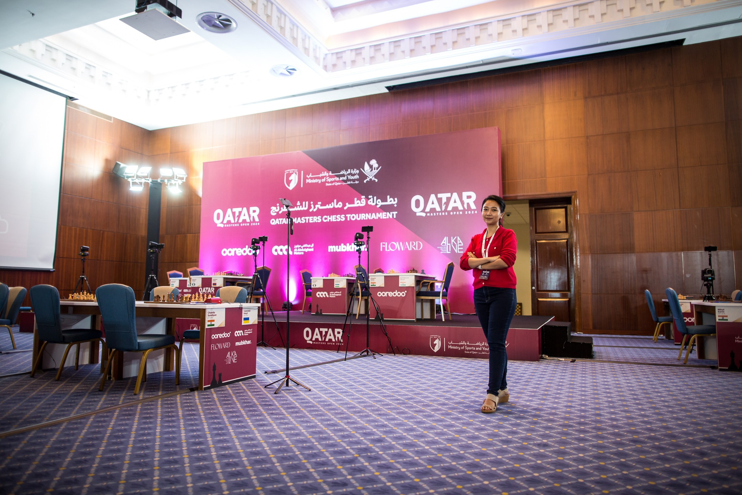 2024.12.11 Qatar Masters Open 2024 — Round8. Фотограф Анна Штурман (репортажная съёмка любых событий и мероприятий) Anna Shtourman photographer