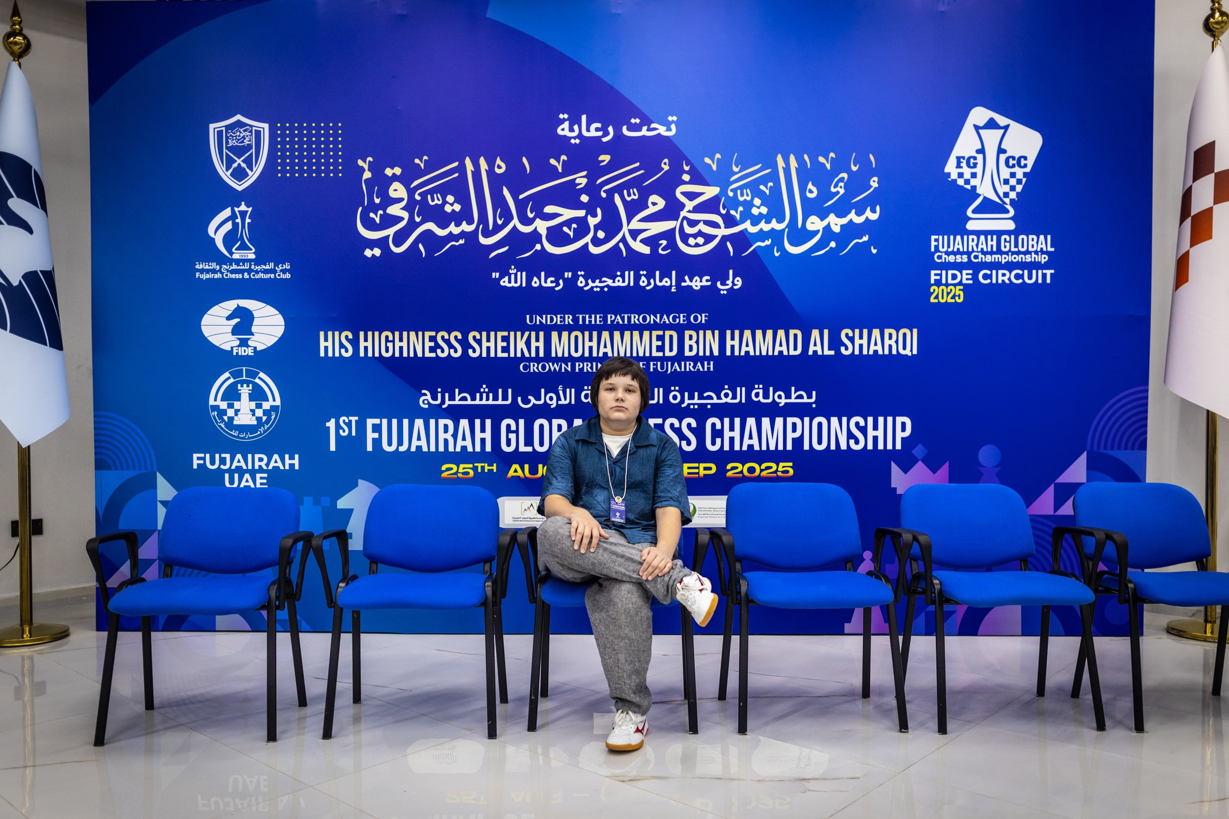 2025.08.30 1st. FUJAIRAH GLOBAL Chess Championship — Round7. Фотограф Анна Штурман (репортажная съёмка любых событий и мероприятий) Anna Shtourman photographer