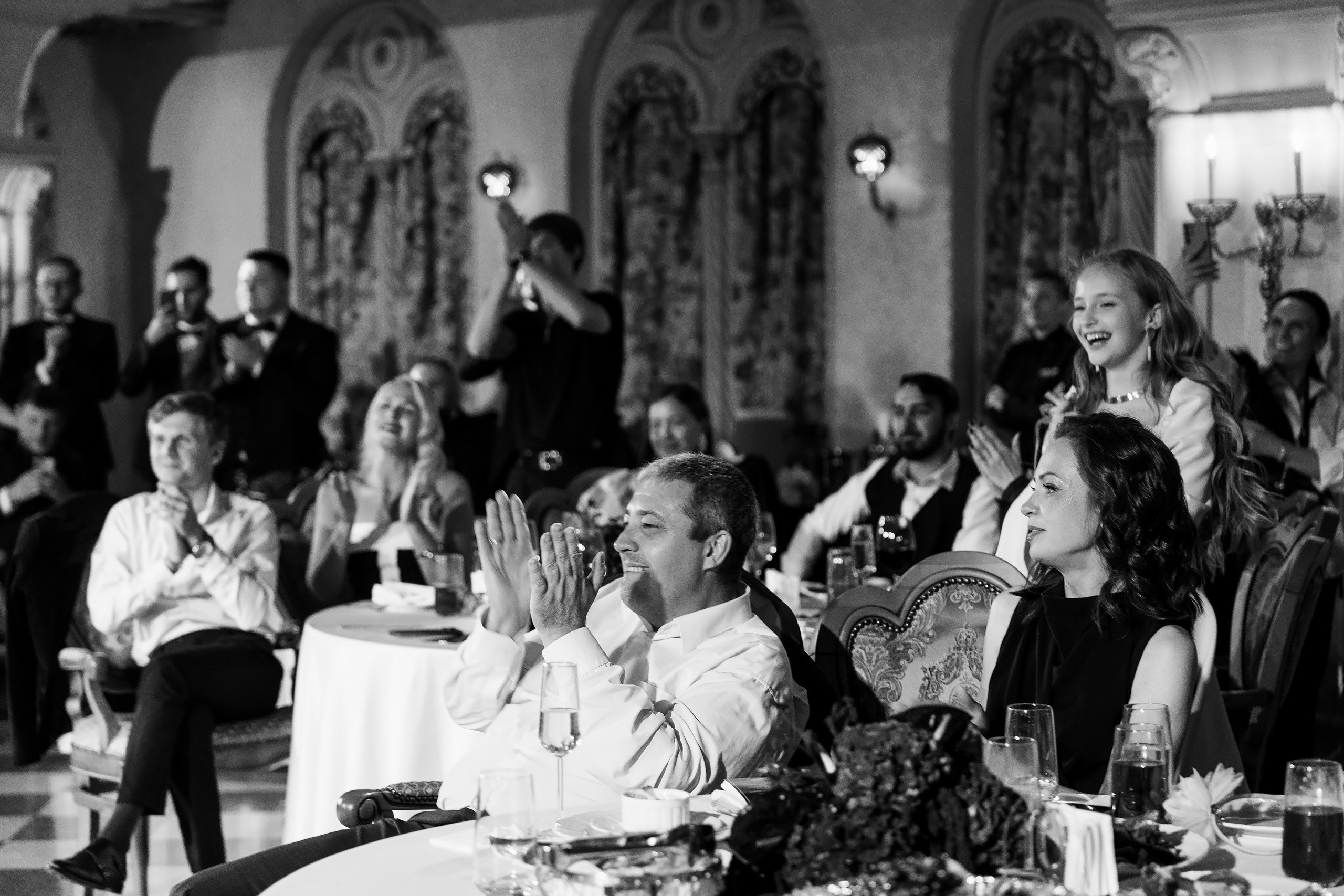 Эмоциональная свадебная фотосъемка в концертном зале Veneziano. Саша Потапкин Фотограф. Сочи, Екатеринбург, Москва