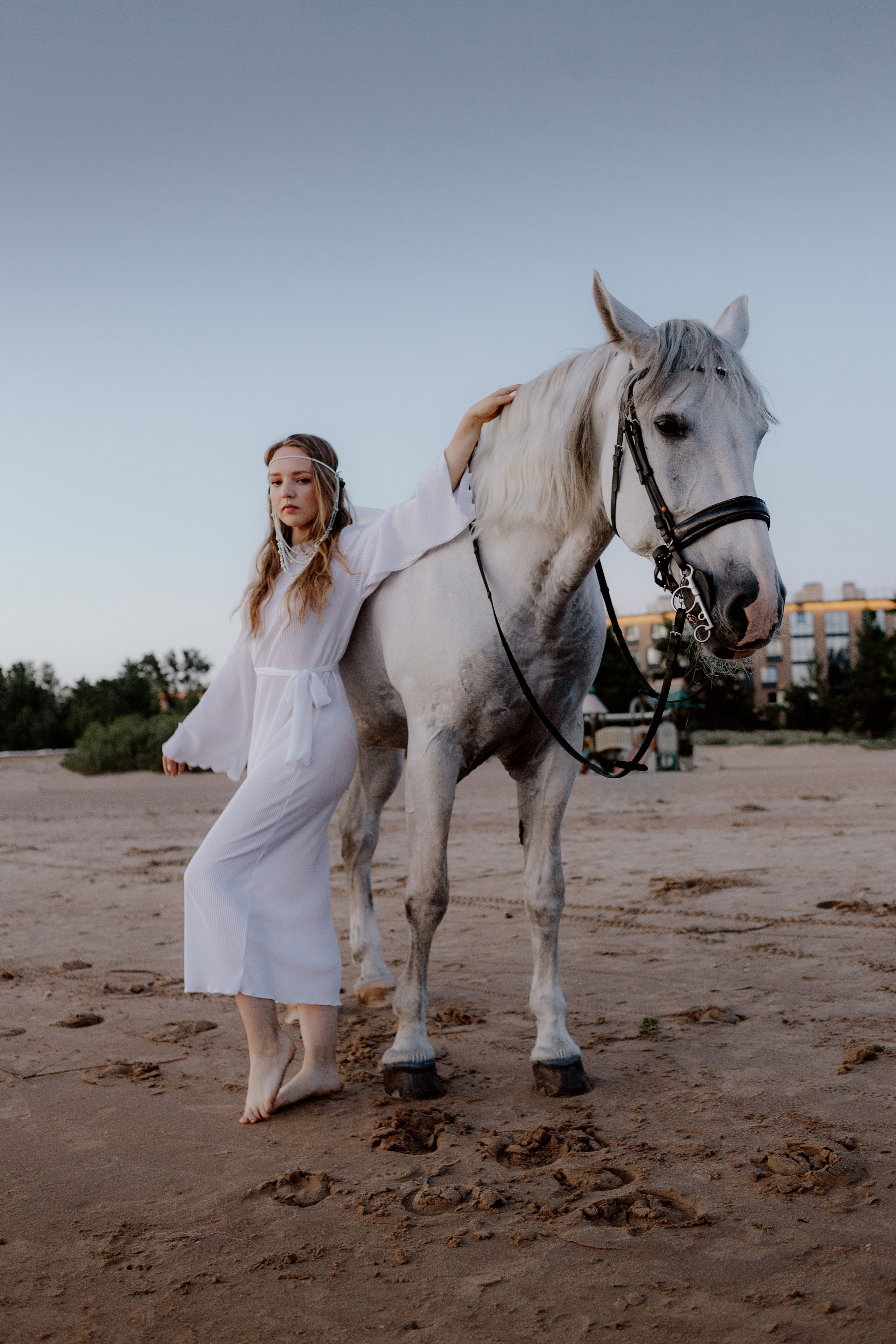 Съемка с лошадью. Фотограф в Санкт-Петербурге Вера Сивенкова