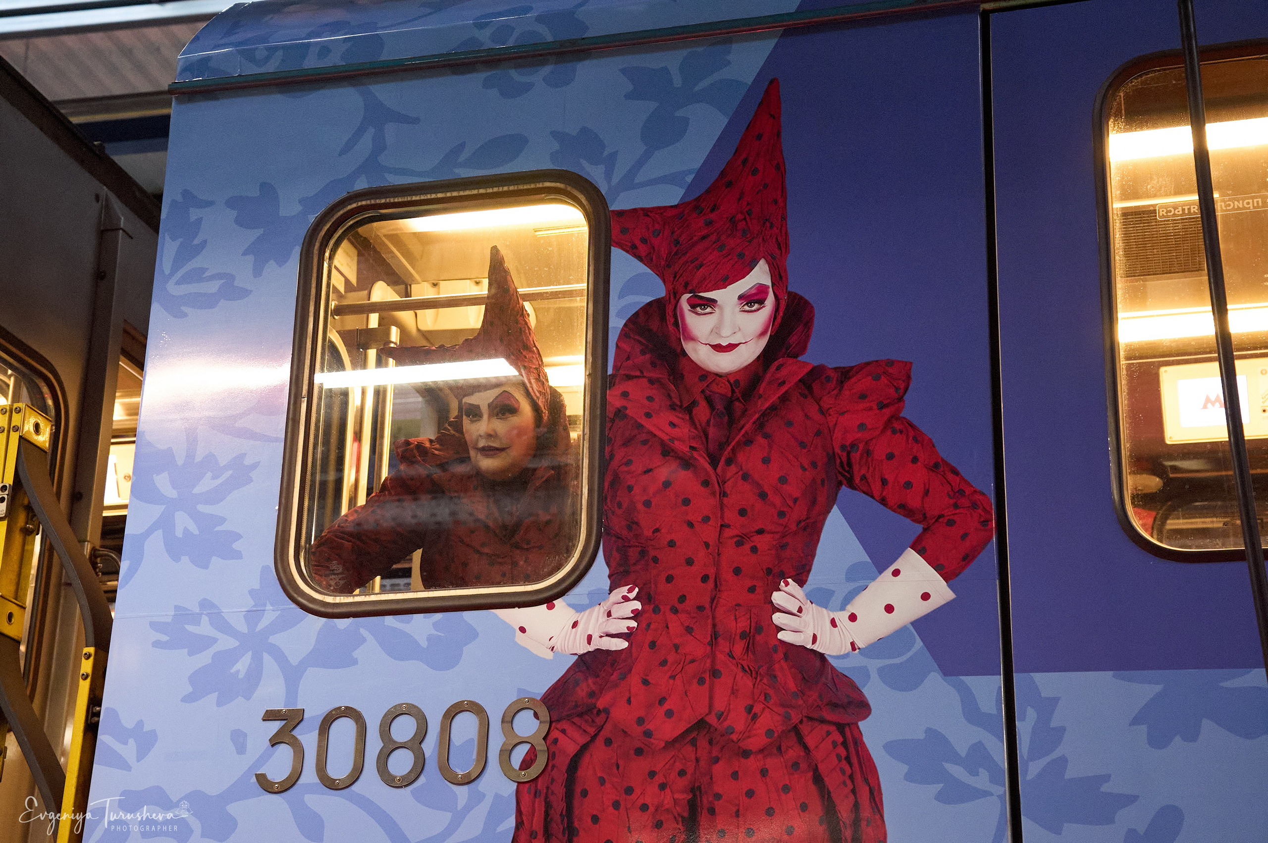Запуск тематического поезда Театра Мюзикла | 13.11.2025. Фотограф Евгения Турушева