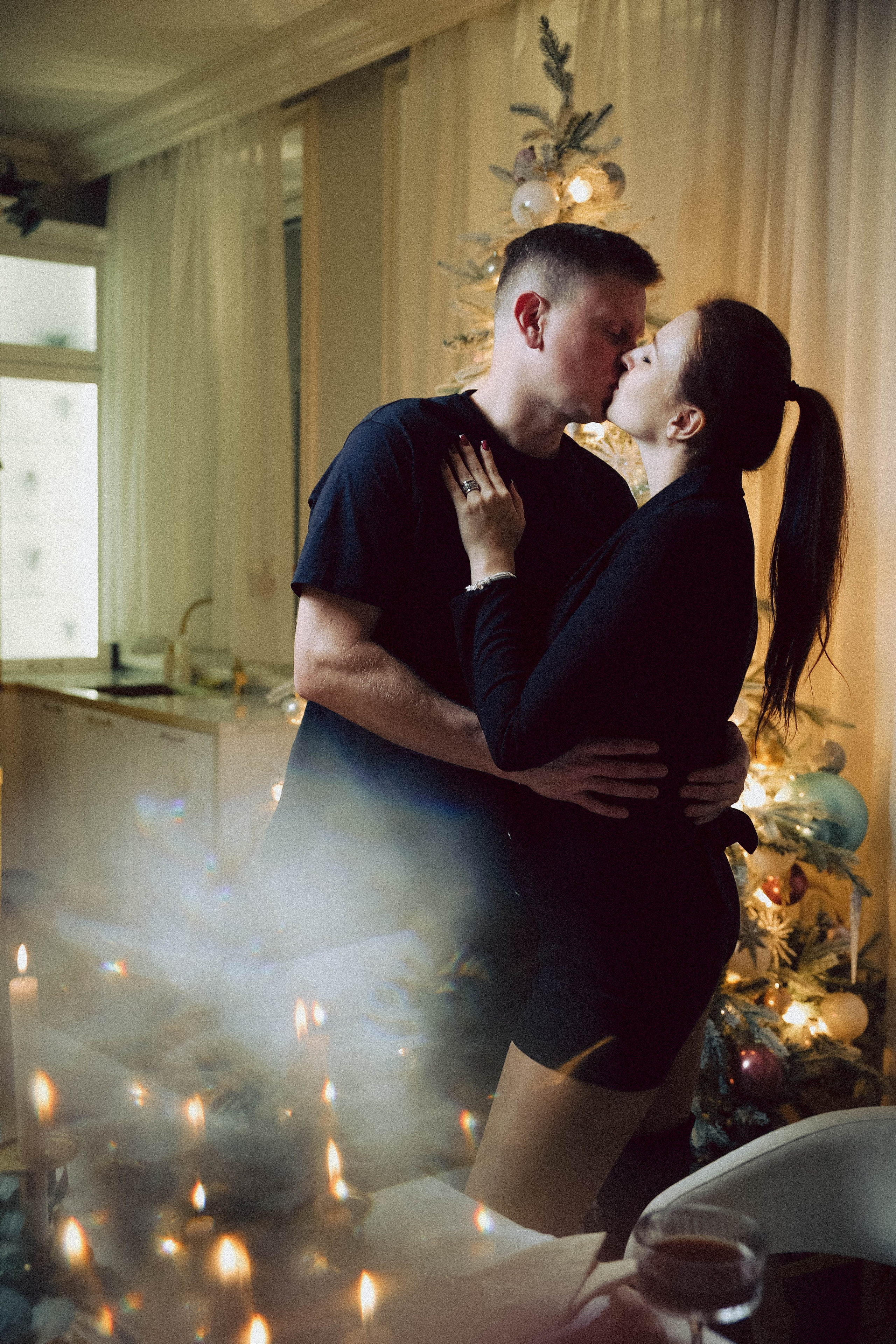 Новогодняя total black. Photographer in Moscow & everywhere in the World Alena Vyalova