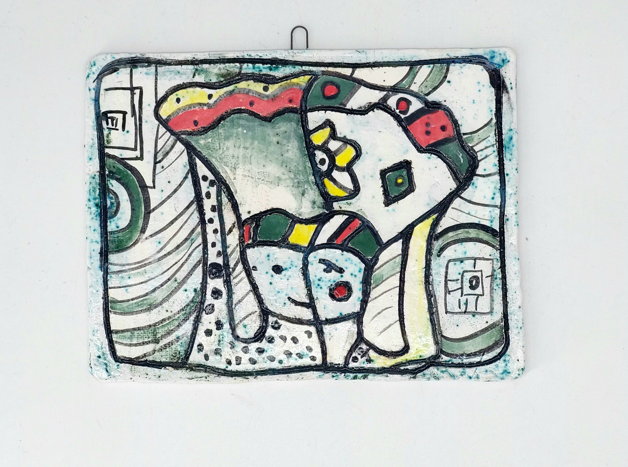 Волшебные открытки. Керамика с историей. Елена Рогалёва