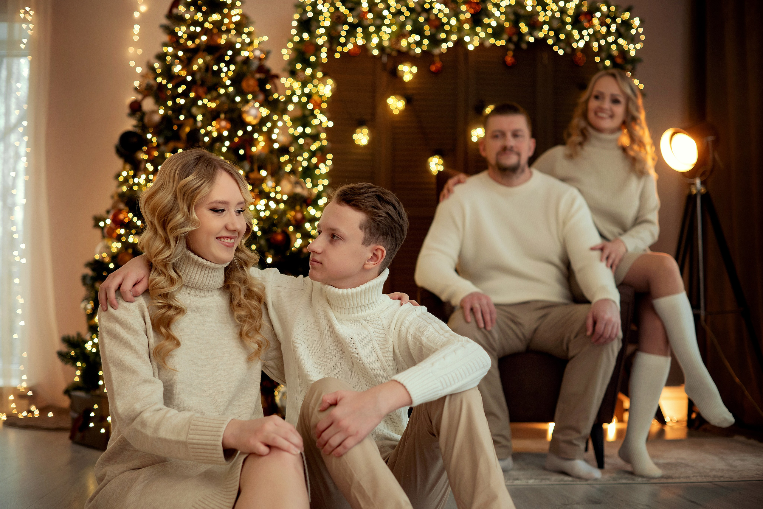 Новогодние съемки. Семейный и детский фотограф Чернова Олеся
