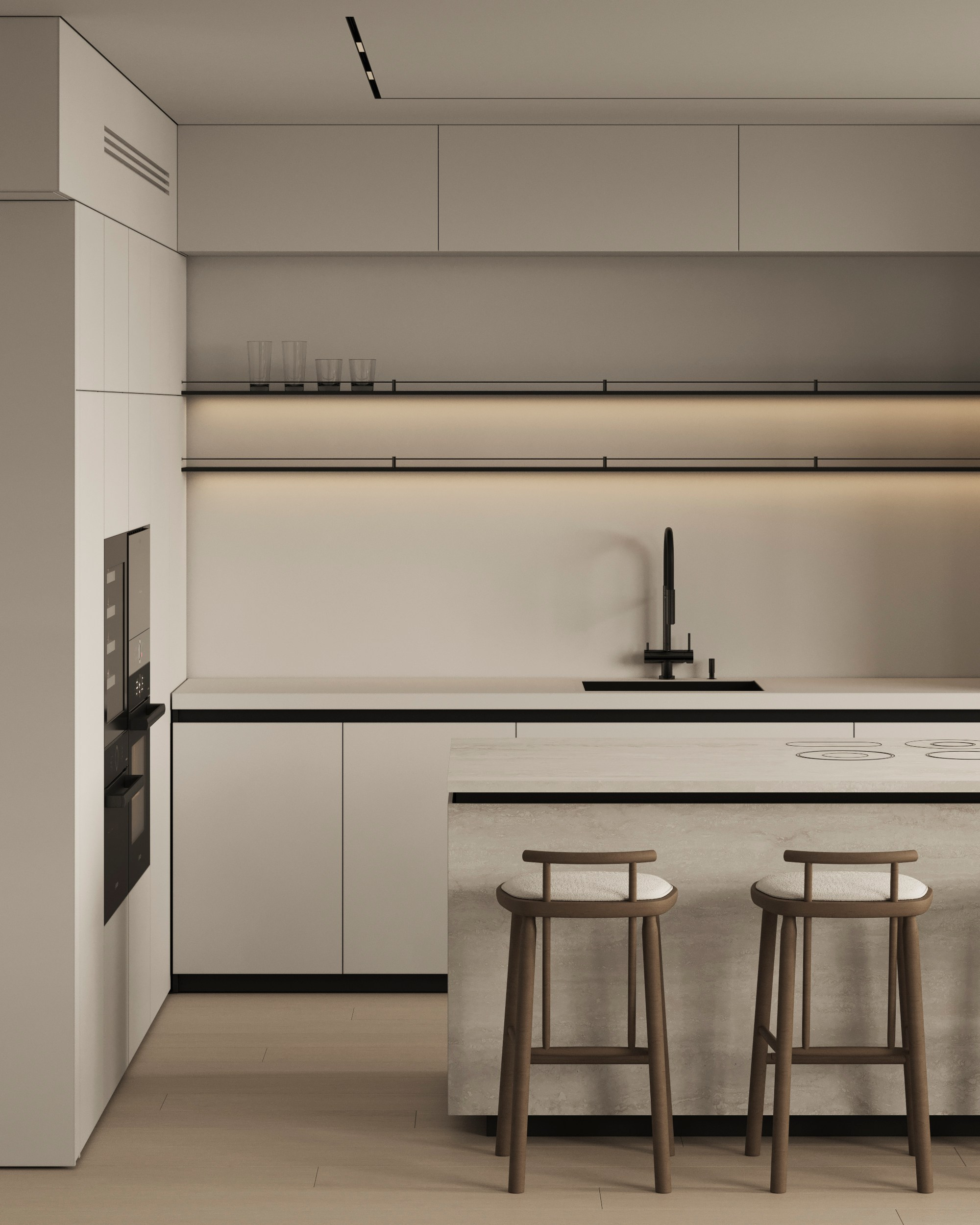 Warm Light Residence. Denis Konarev | Architectural Visualization Studio