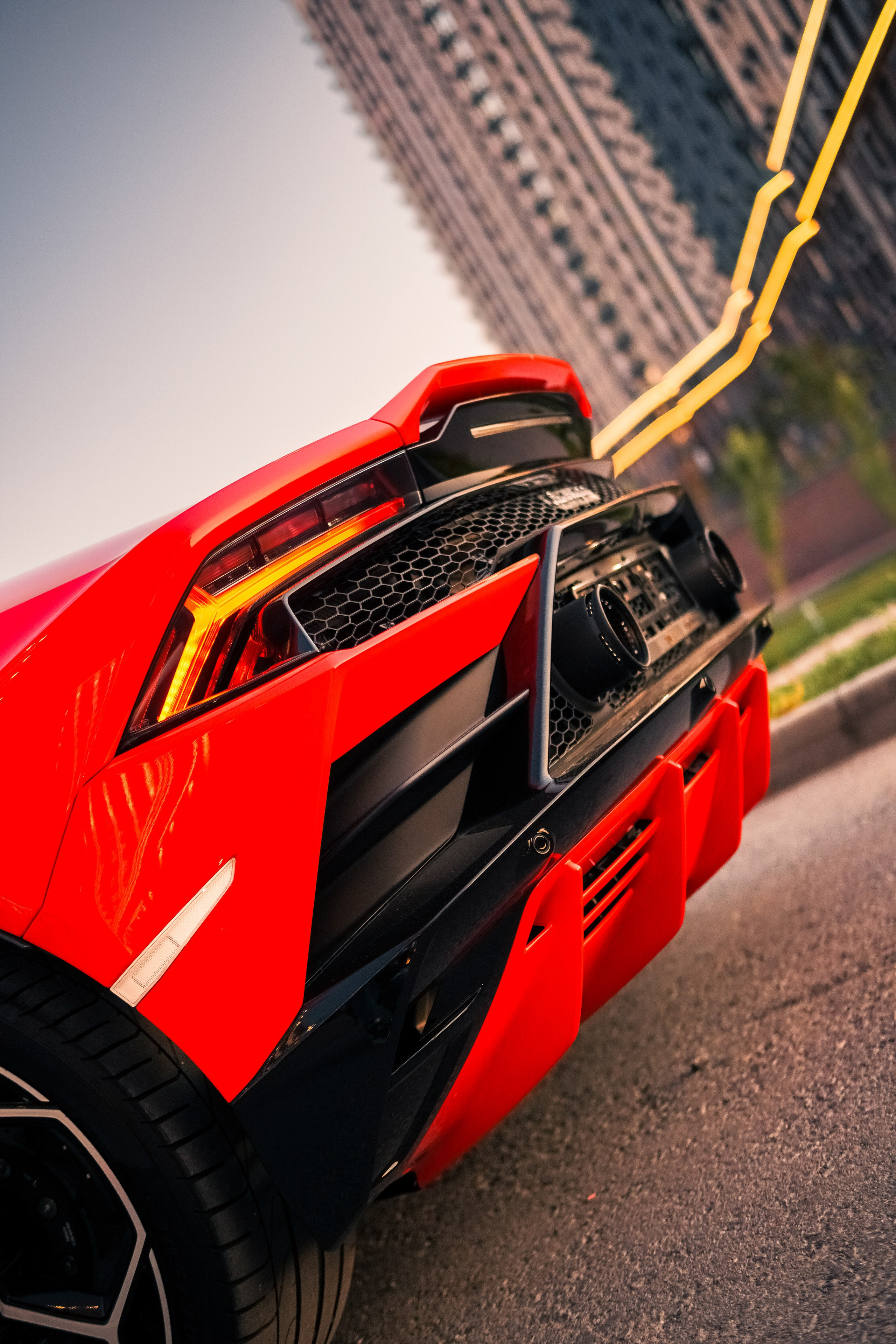 Lamborgini Huracan EVO coupe. AutoAlexArt