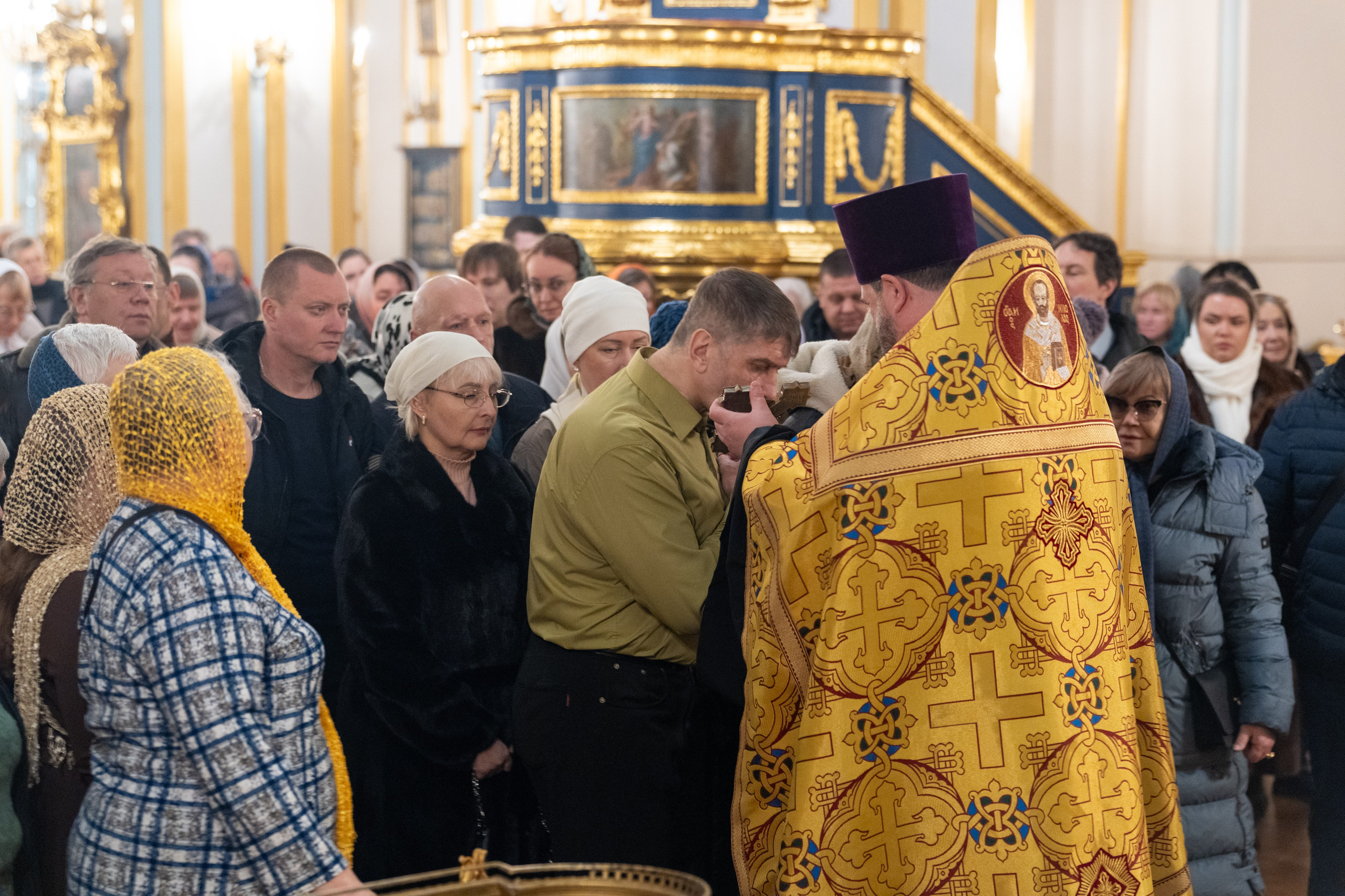 Вечерня. Молебен на Новый год. НИКОЛО-БОГОЯВЛЕНСКИЙ МОРСКОЙ СОБОР