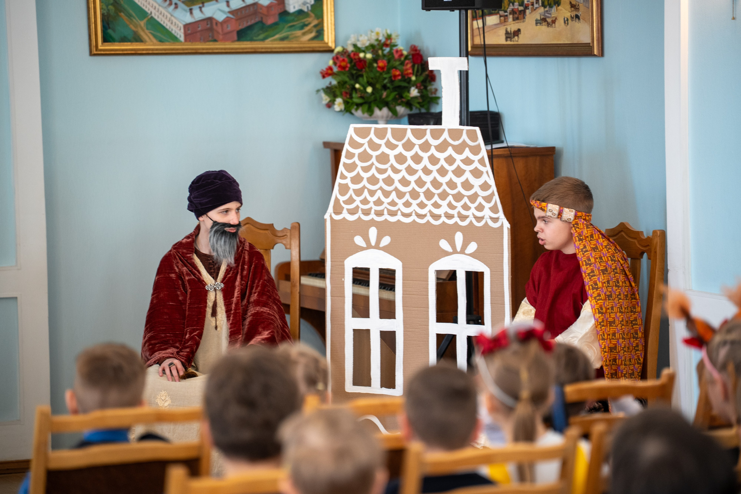 СВЕТЛАЯ ПАСХА В ВОСКРЕСНОЙ ШКОЛЕ. НИКОЛО-БОГОЯВЛЕНСКИЙ МОРСКОЙ СОБОР