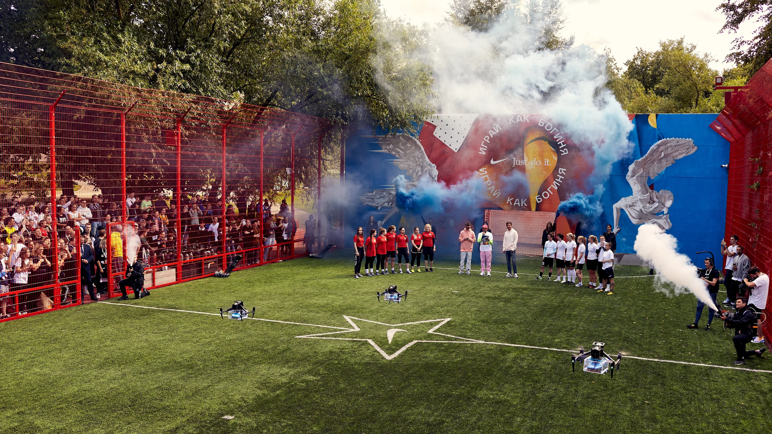 Nike «Play as Goddess» campaign. Спортивный и бизнес фотограф Арсений Голышкин