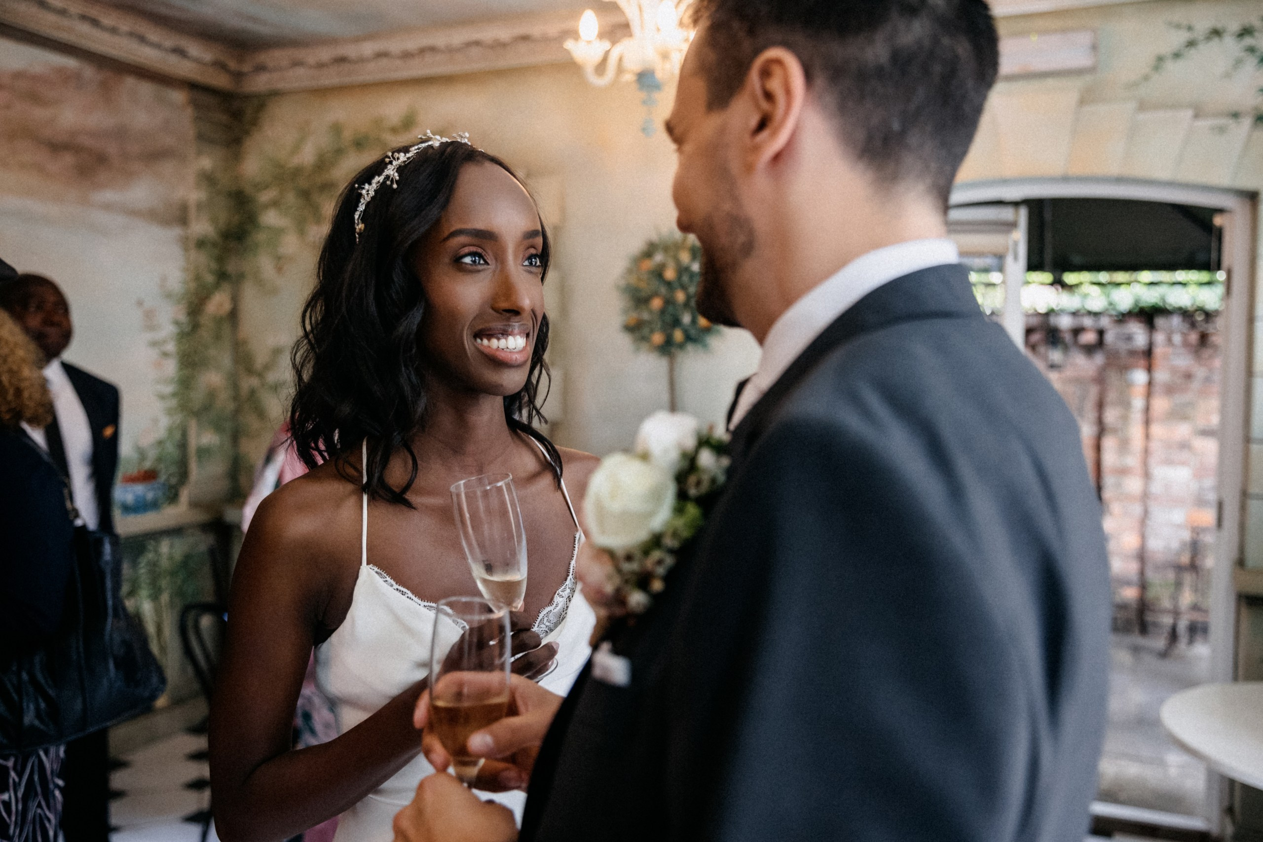 Denise & Tobias at The Old Brewery, Greenwich. Moments Catchers — Wedding Photography & Video Duo in London