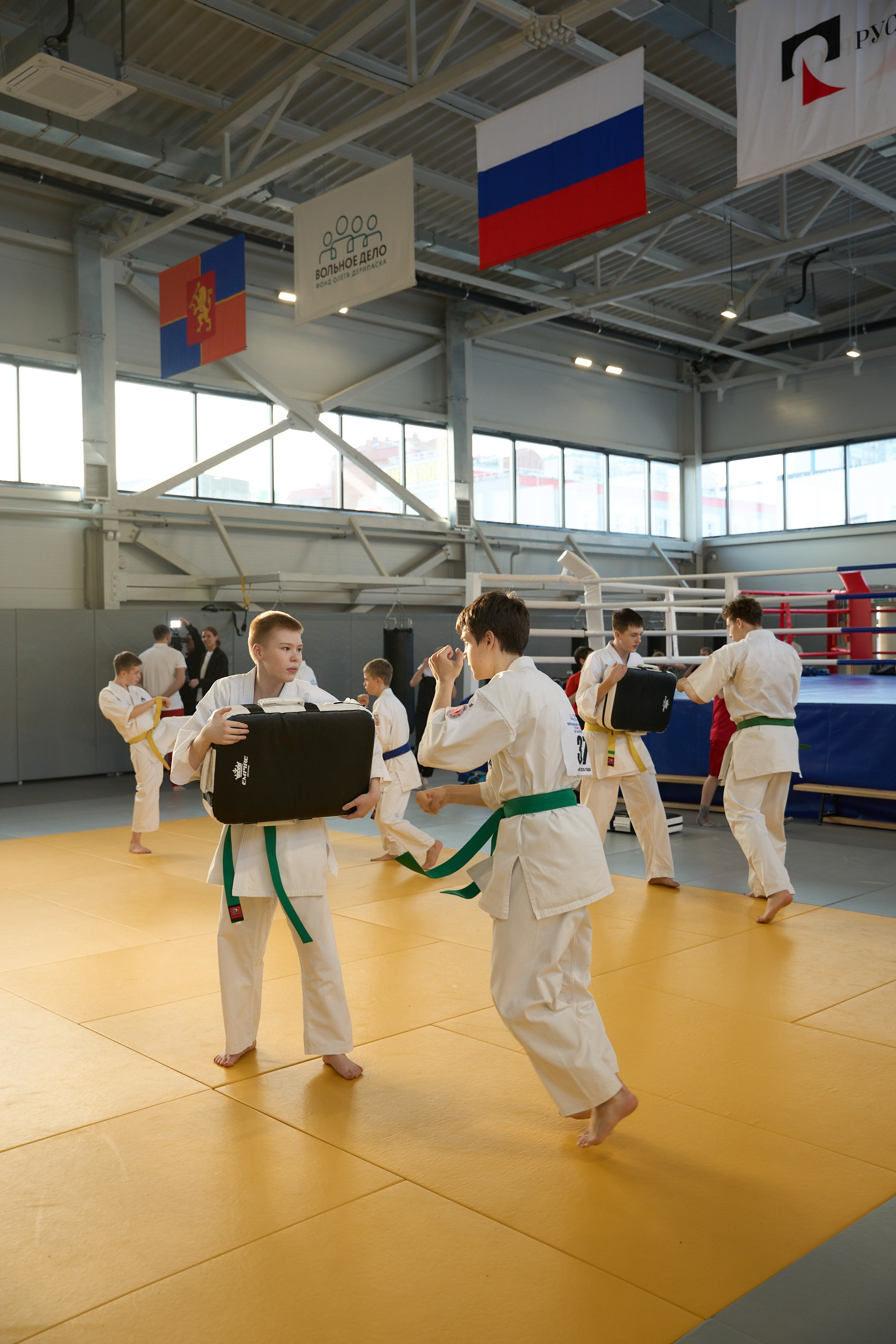 Открытие центров спортивных единоборств «Сокол» Красноярск/Дивногорск. Александр Сазонов Красноярск