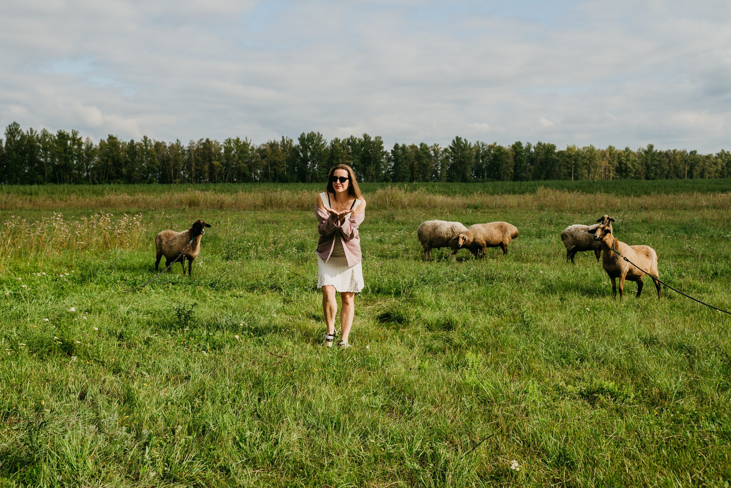 Деревенские мотивы портретной фотографии. Свадебный, семейный, портретный, репортажный фотограф в Санкт-Петербурге