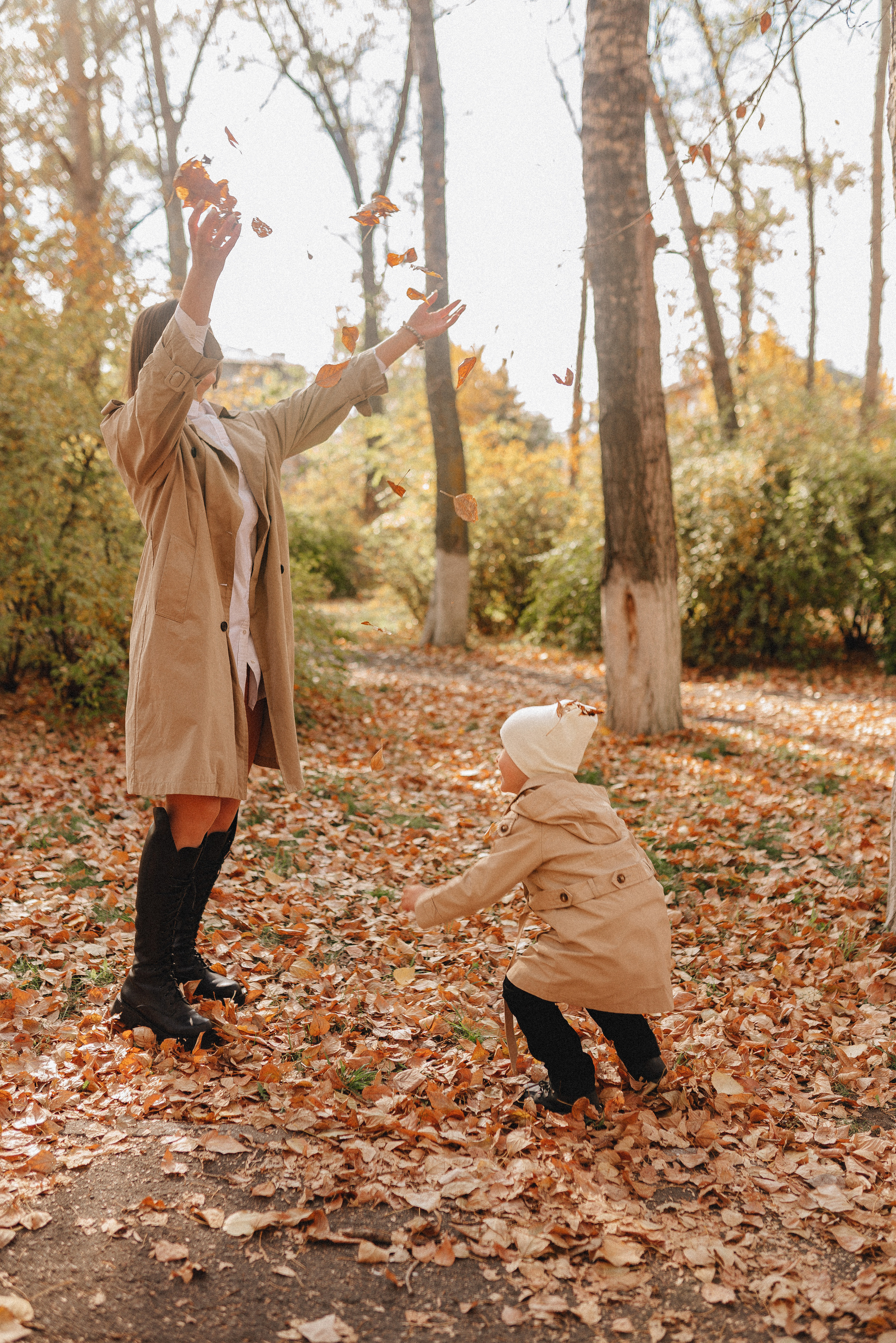 Осенняя прогулка в городском парке. Фотограф Карина Шмулёва. Воронеж и область