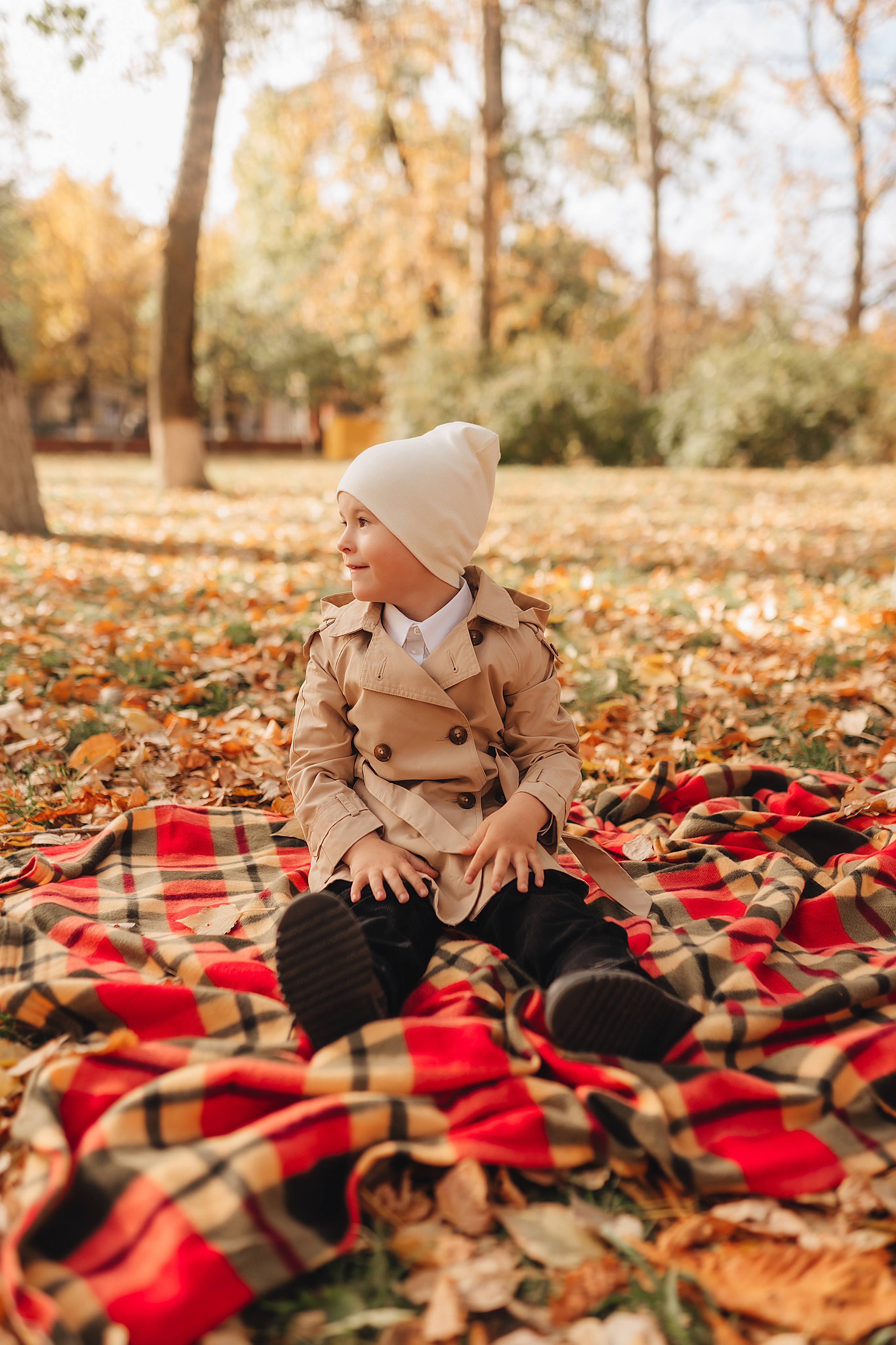 Осенняя прогулка в городском парке. Фотограф Карина Шмулёва. Воронеж и область
