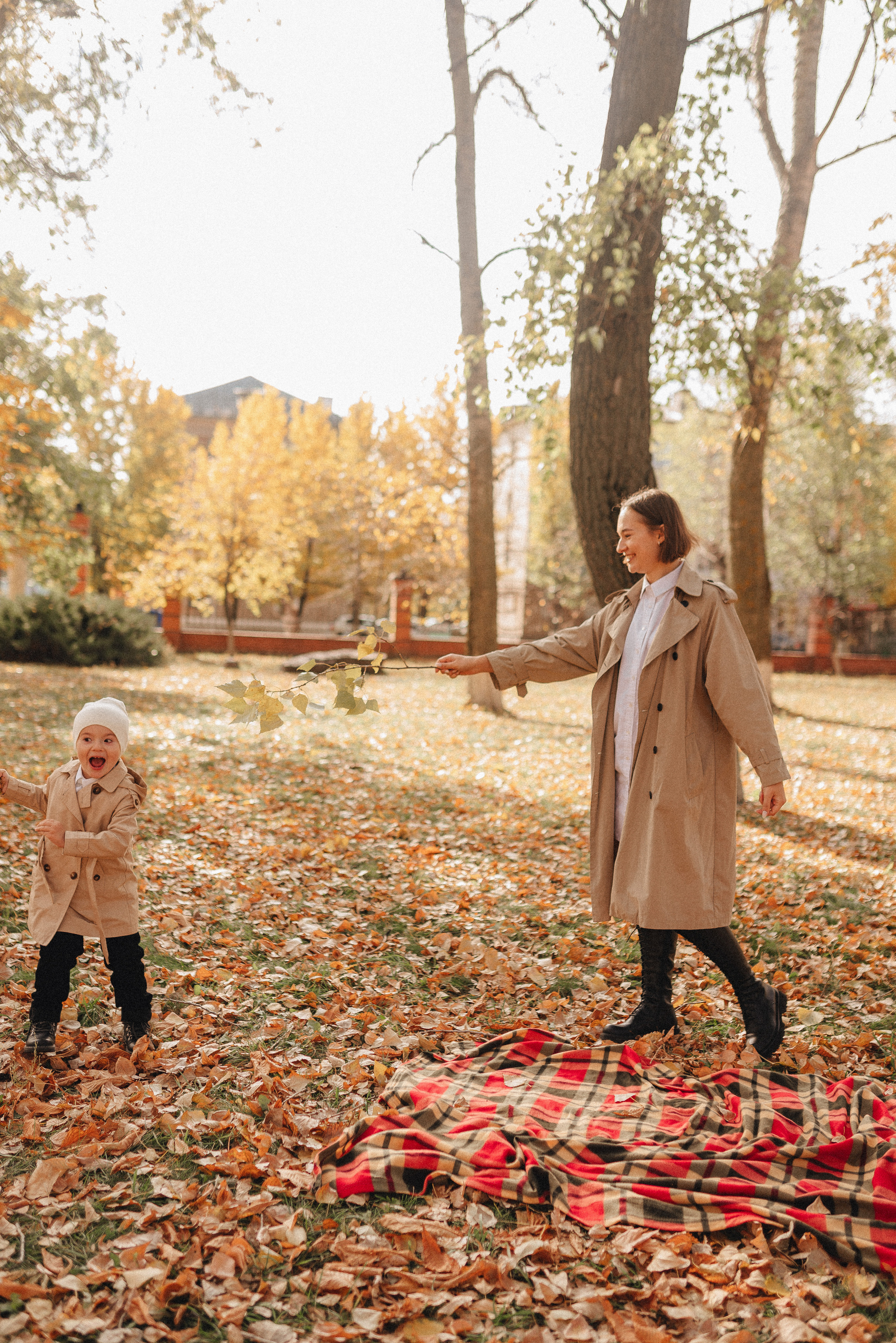 Осенняя прогулка в городском парке. Фотограф Карина Шмулёва. Воронеж и область