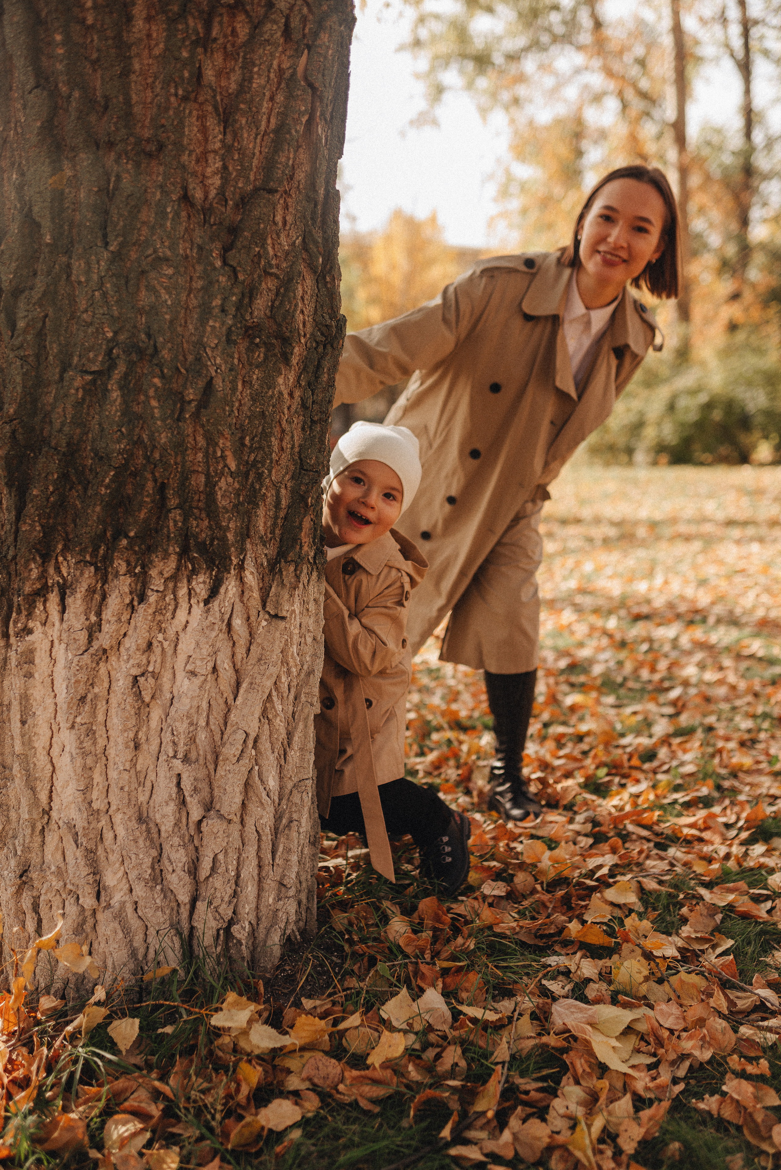 Осенняя прогулка в городском парке. Фотограф Карина Шмулёва. Воронеж и область