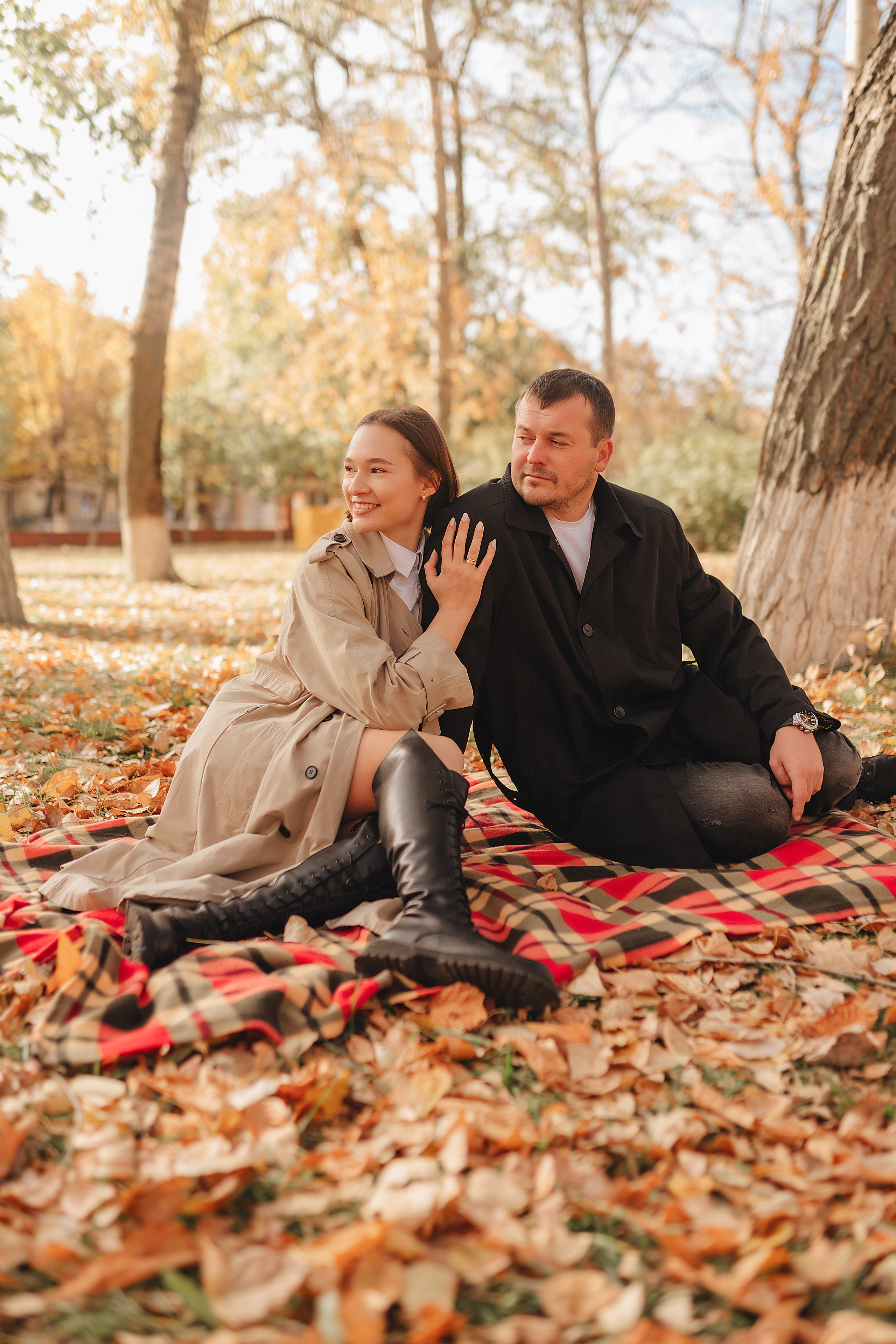 Осенняя прогулка в городском парке. Фотограф Карина Шмулёва. Воронеж и область