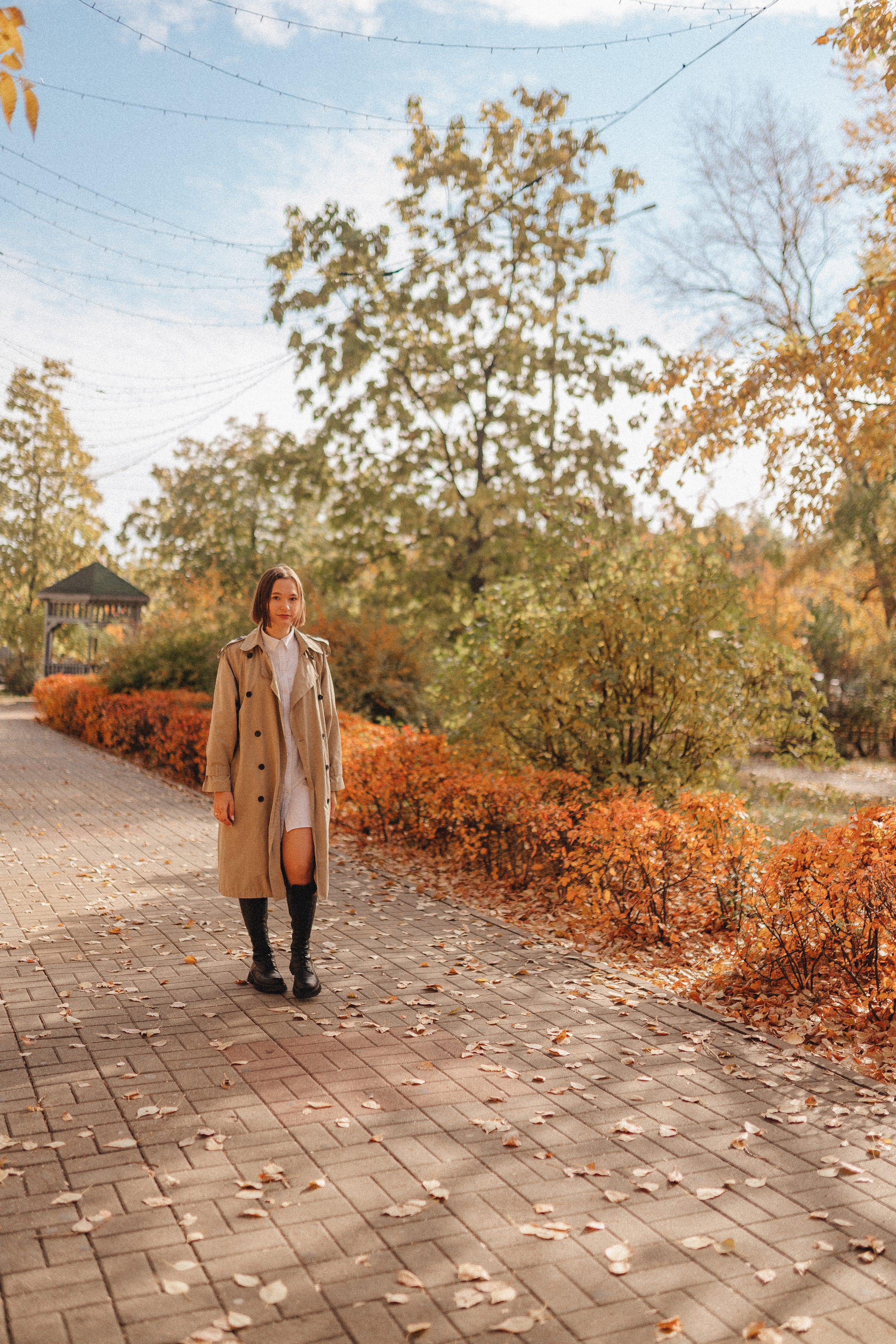 Осенняя прогулка в городском парке. Фотограф Карина Шмулёва. Воронеж и область