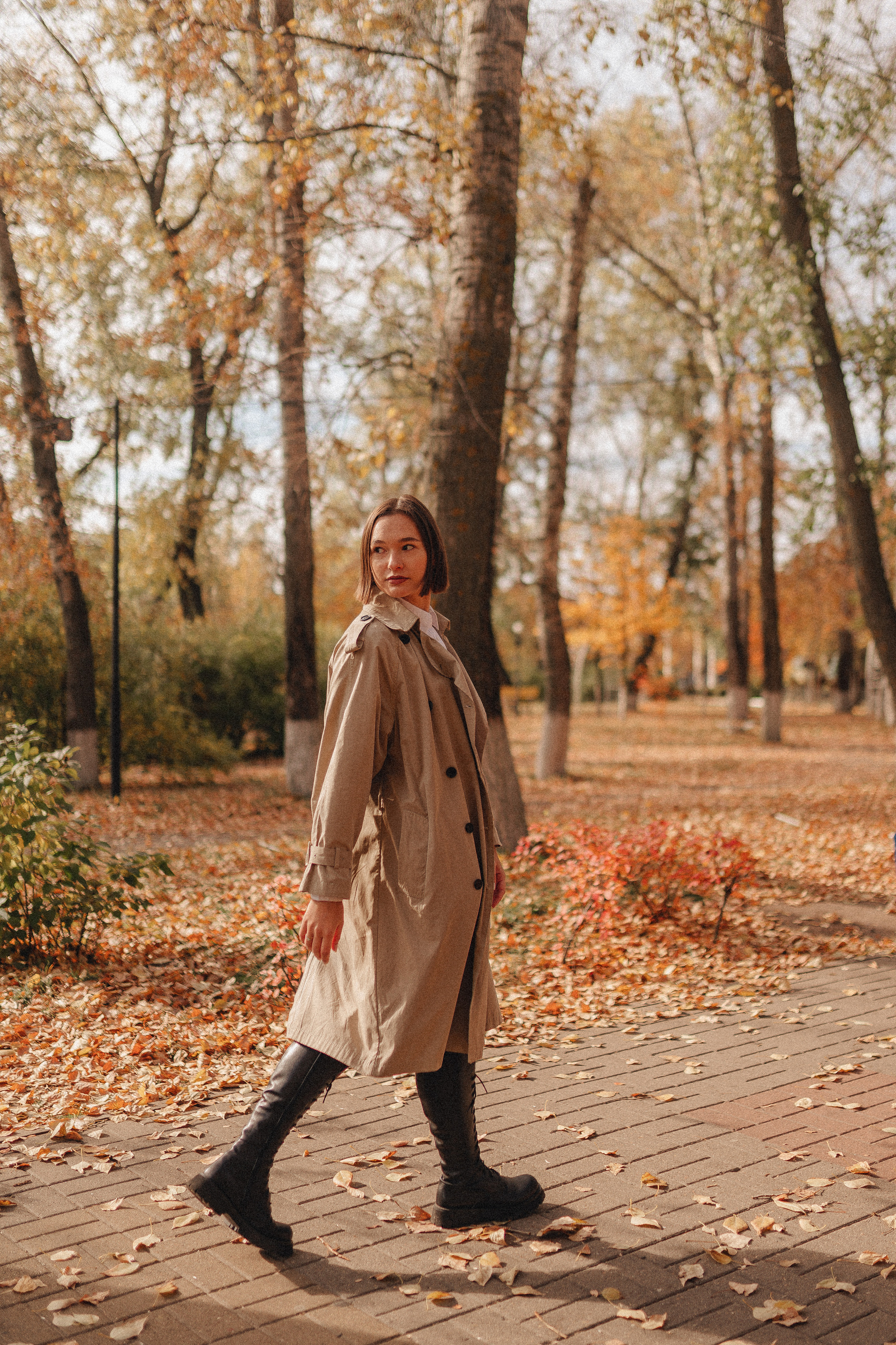 Осенняя прогулка в городском парке. Фотограф Карина Шмулёва. Воронеж и область