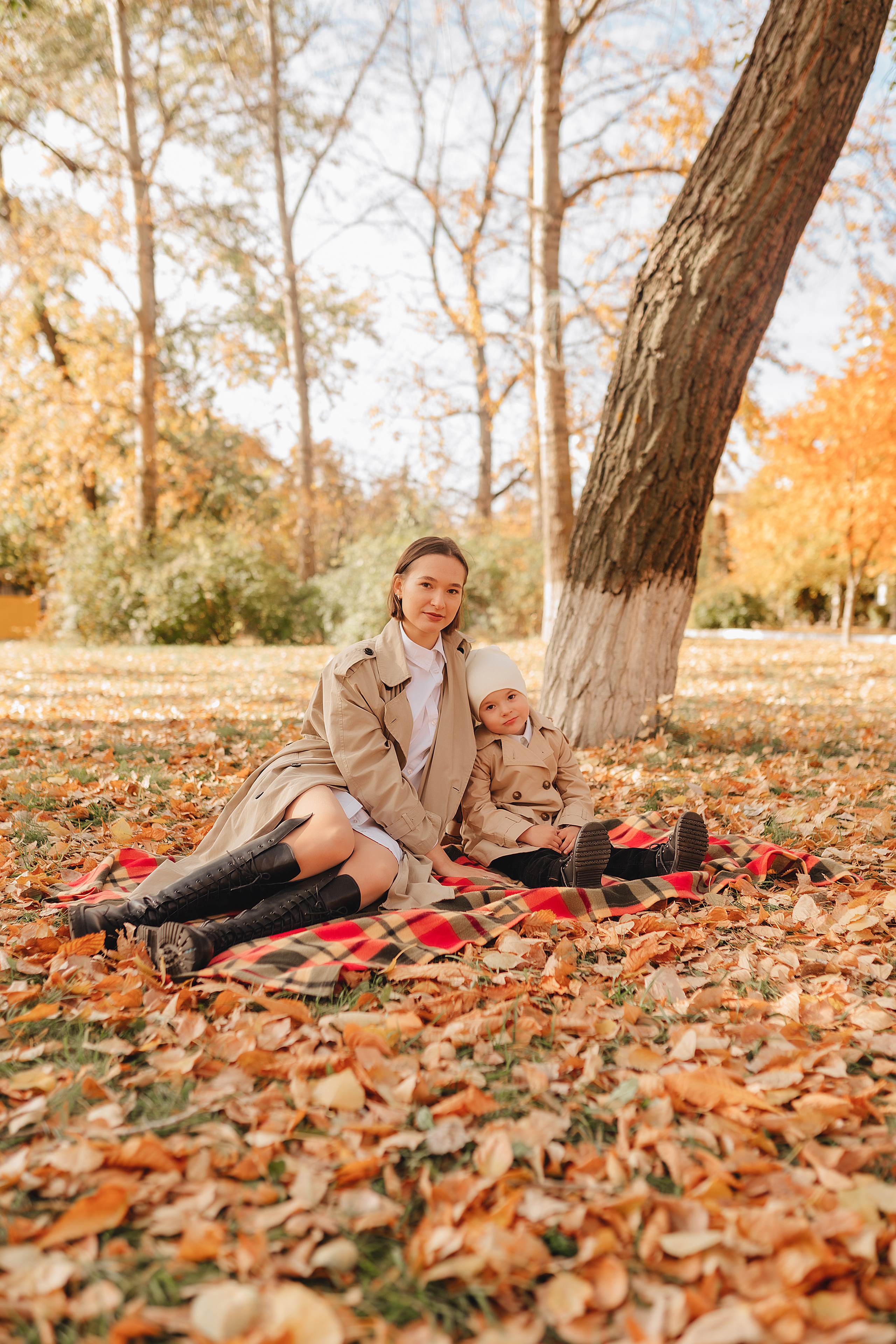 Осенняя прогулка в городском парке. Фотограф Карина Шмулёва. Воронеж и область