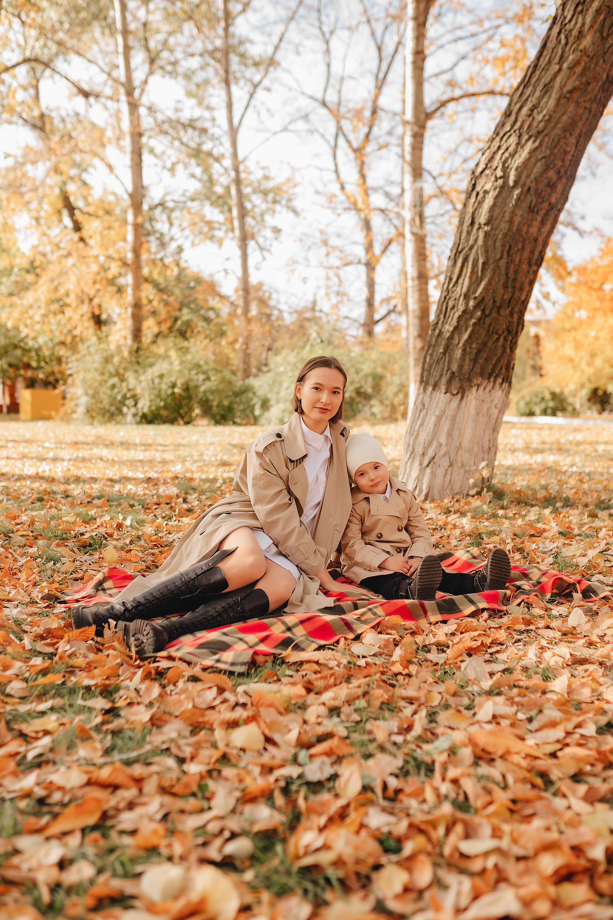 Осенняя прогулка в городском парке. Фотограф Карина Шмулёва. Воронеж и область