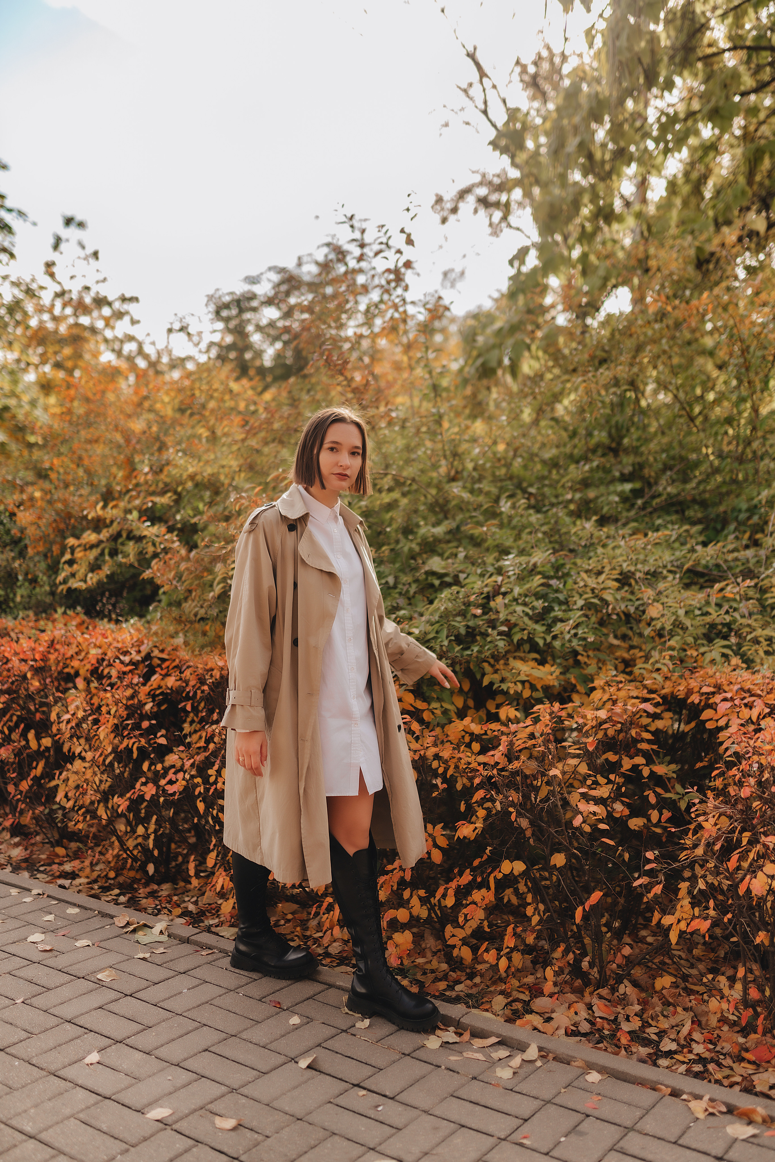 Осенняя прогулка в городском парке. Фотограф Карина Шмулёва. Воронеж и область