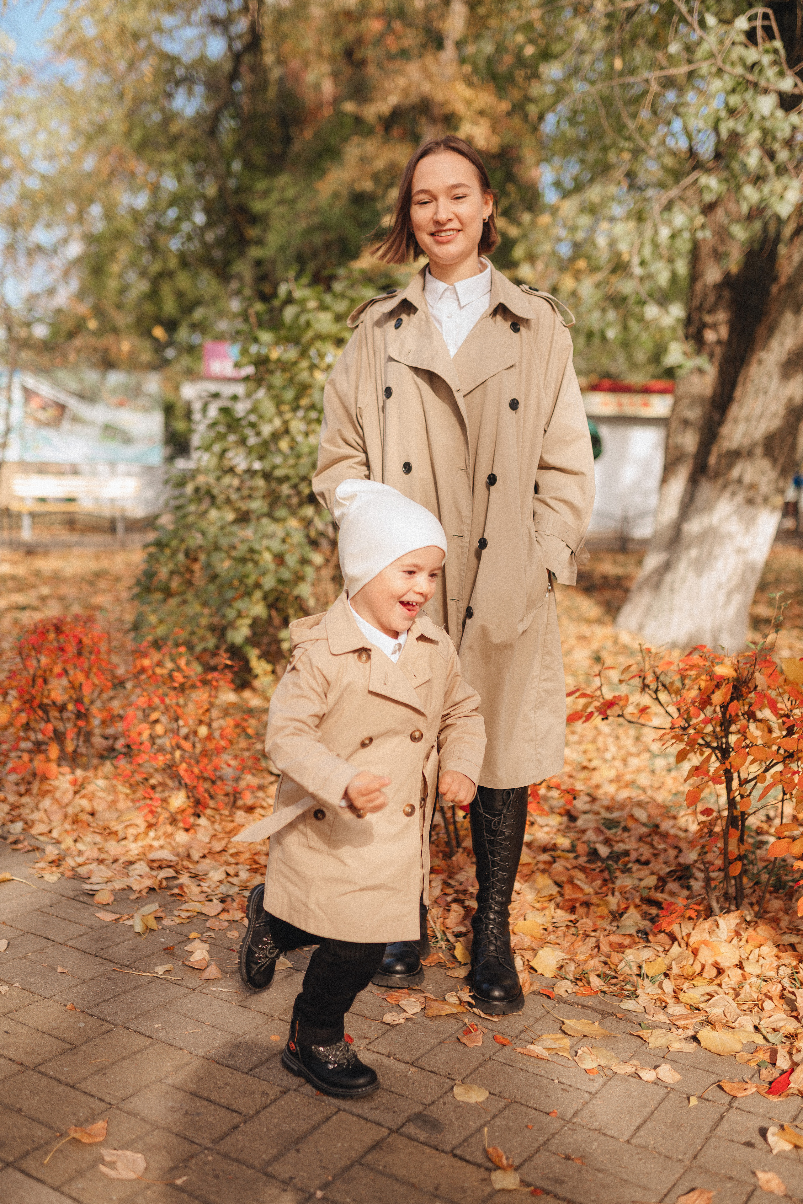 Осенняя прогулка в городском парке. Фотограф Карина Шмулёва. Воронеж и область
