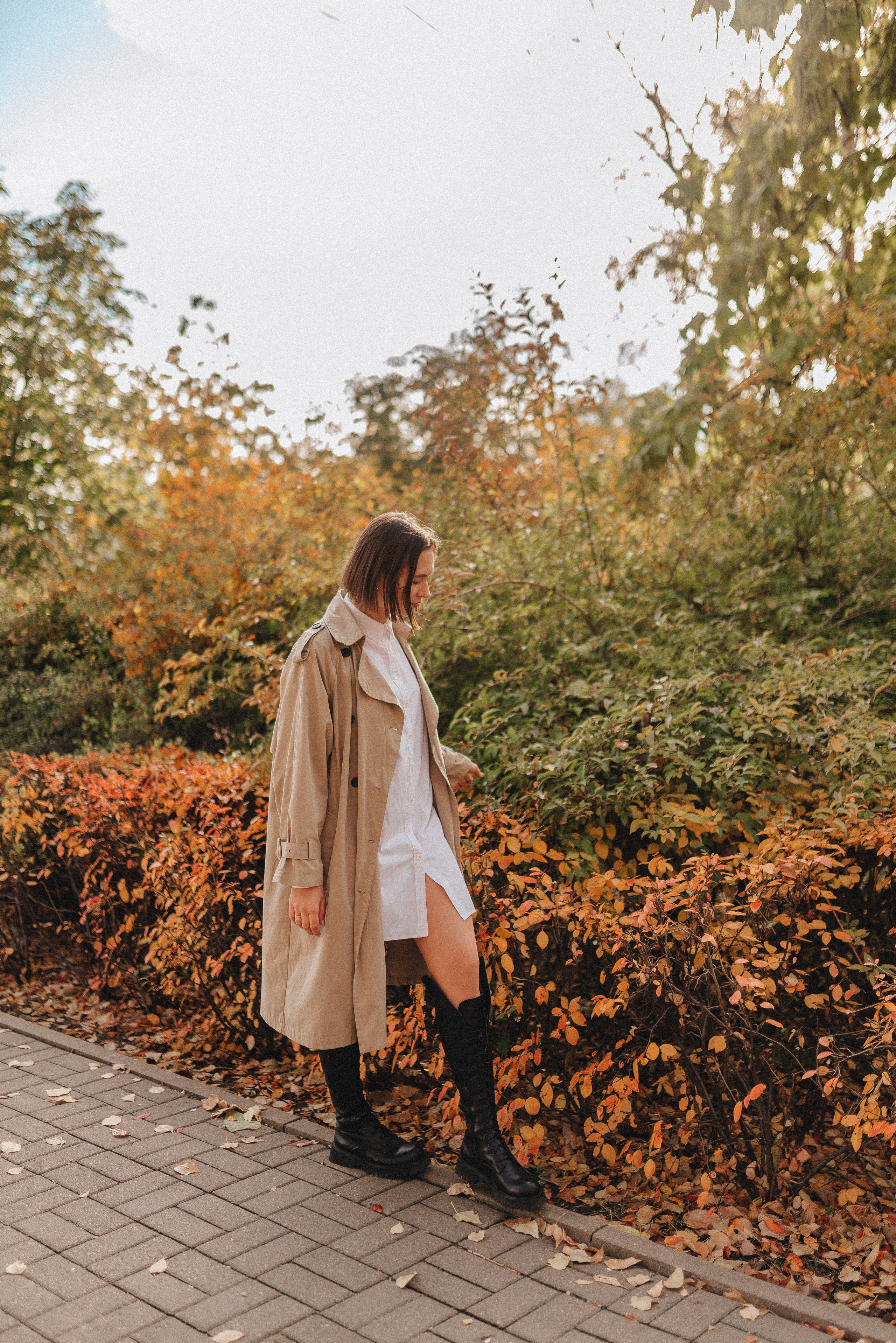 Осенняя прогулка в городском парке. Фотограф Карина Шмулёва. Воронеж и область