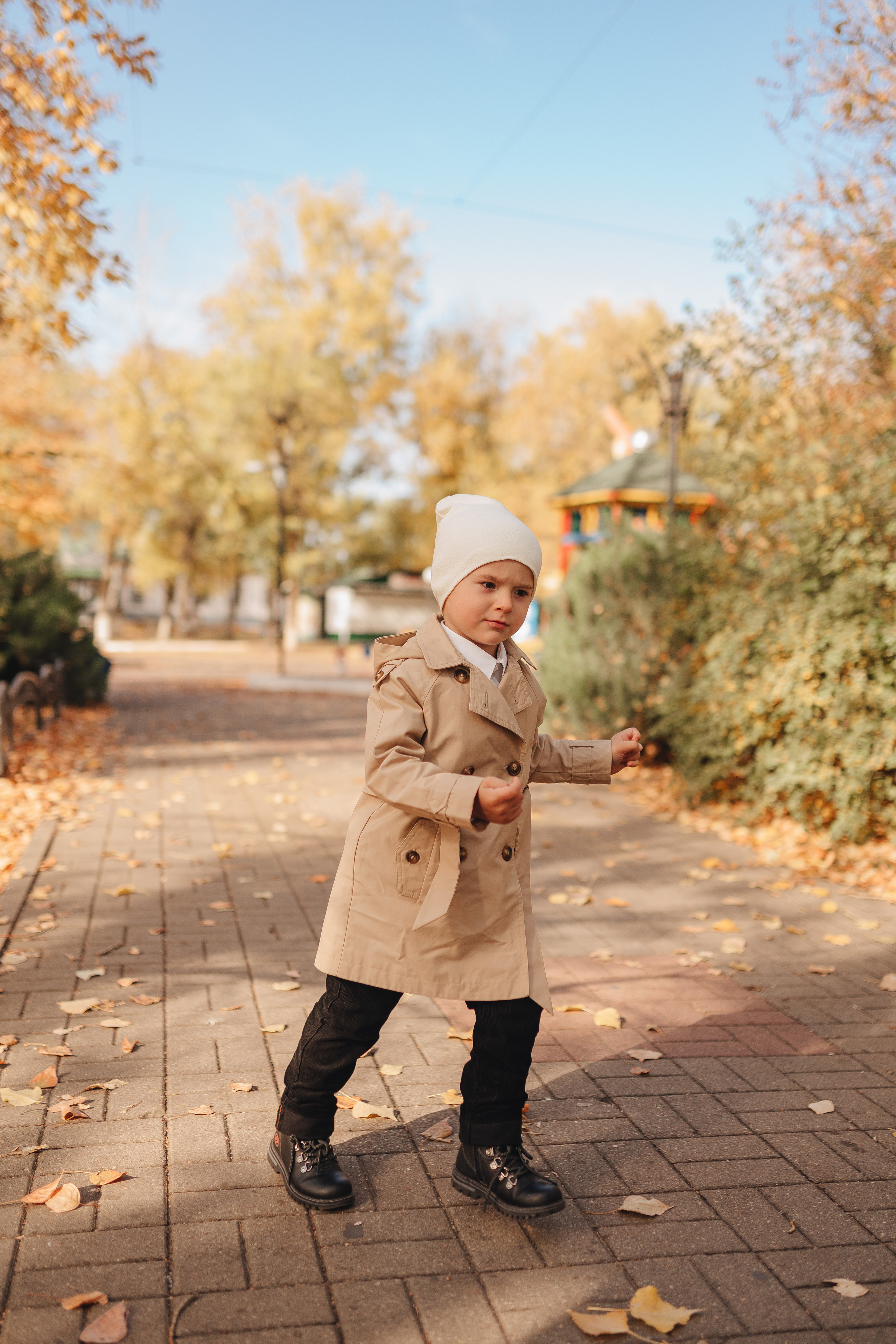 Осенняя прогулка в городском парке. Фотограф Карина Шмулёва. Воронеж и область