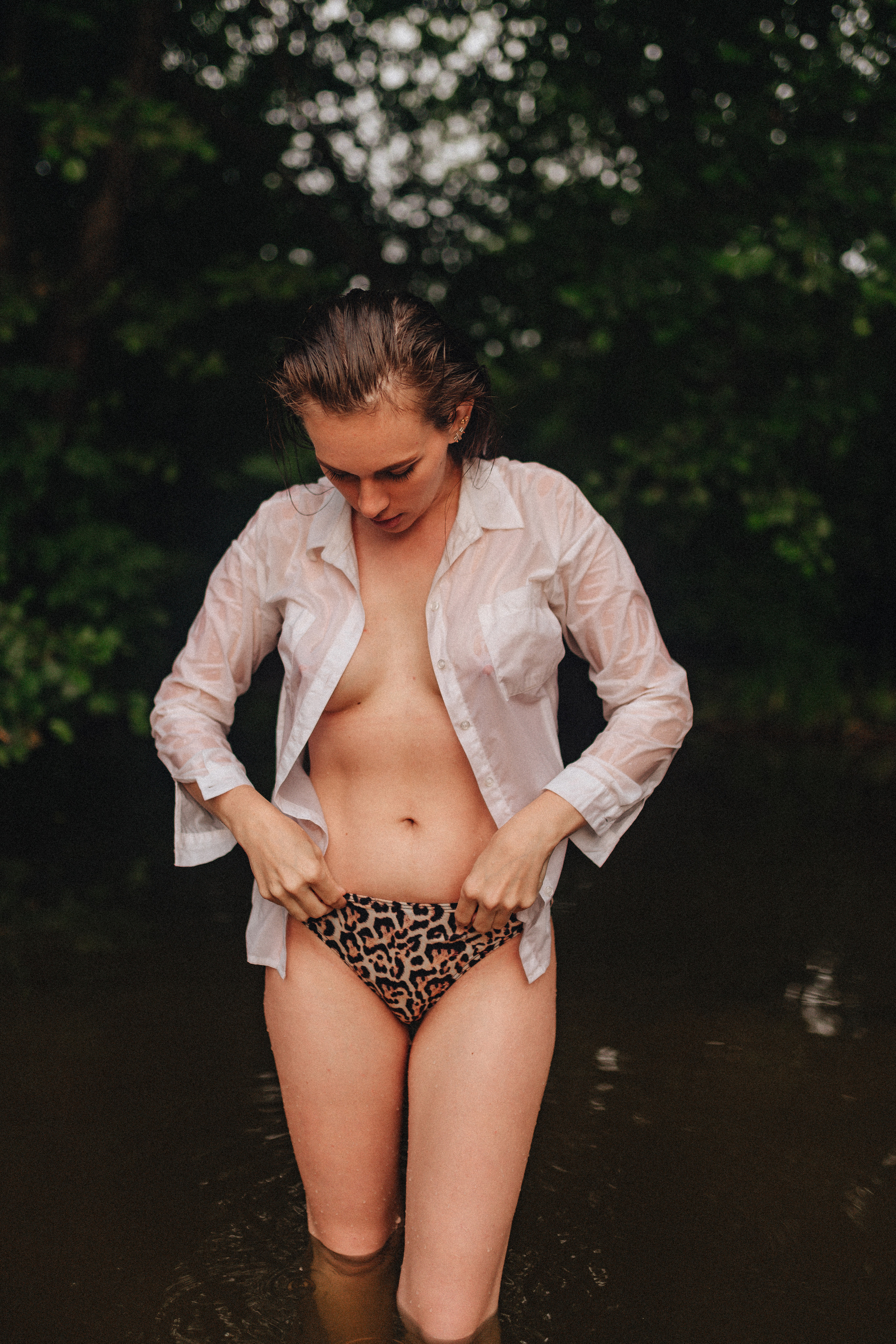 Кристина |Съемка в реке. Фотограф Карина Шмулёва. Воронеж и область