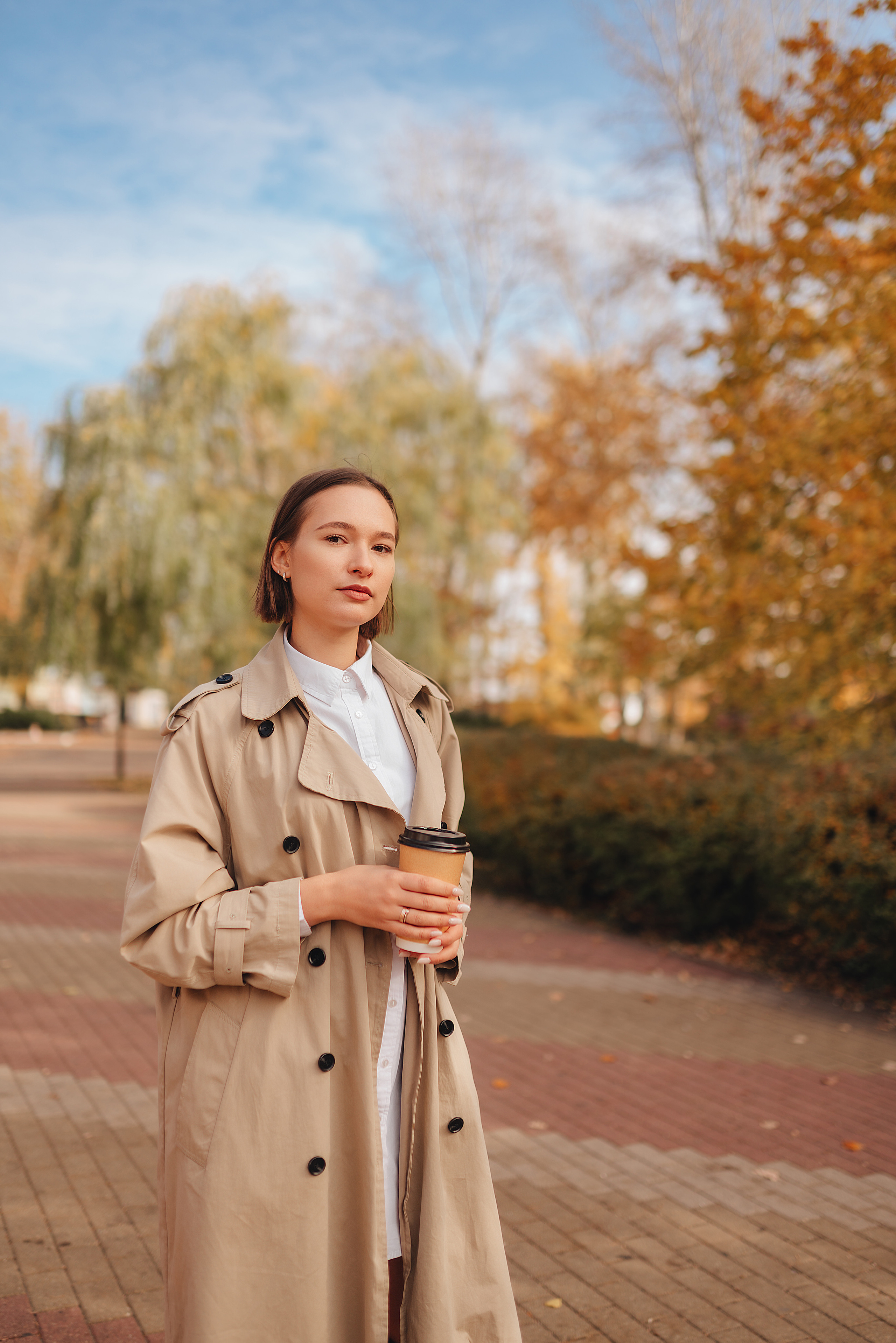 Осенняя прогулка в городском парке. Фотограф Карина Шмулёва. Воронеж и область