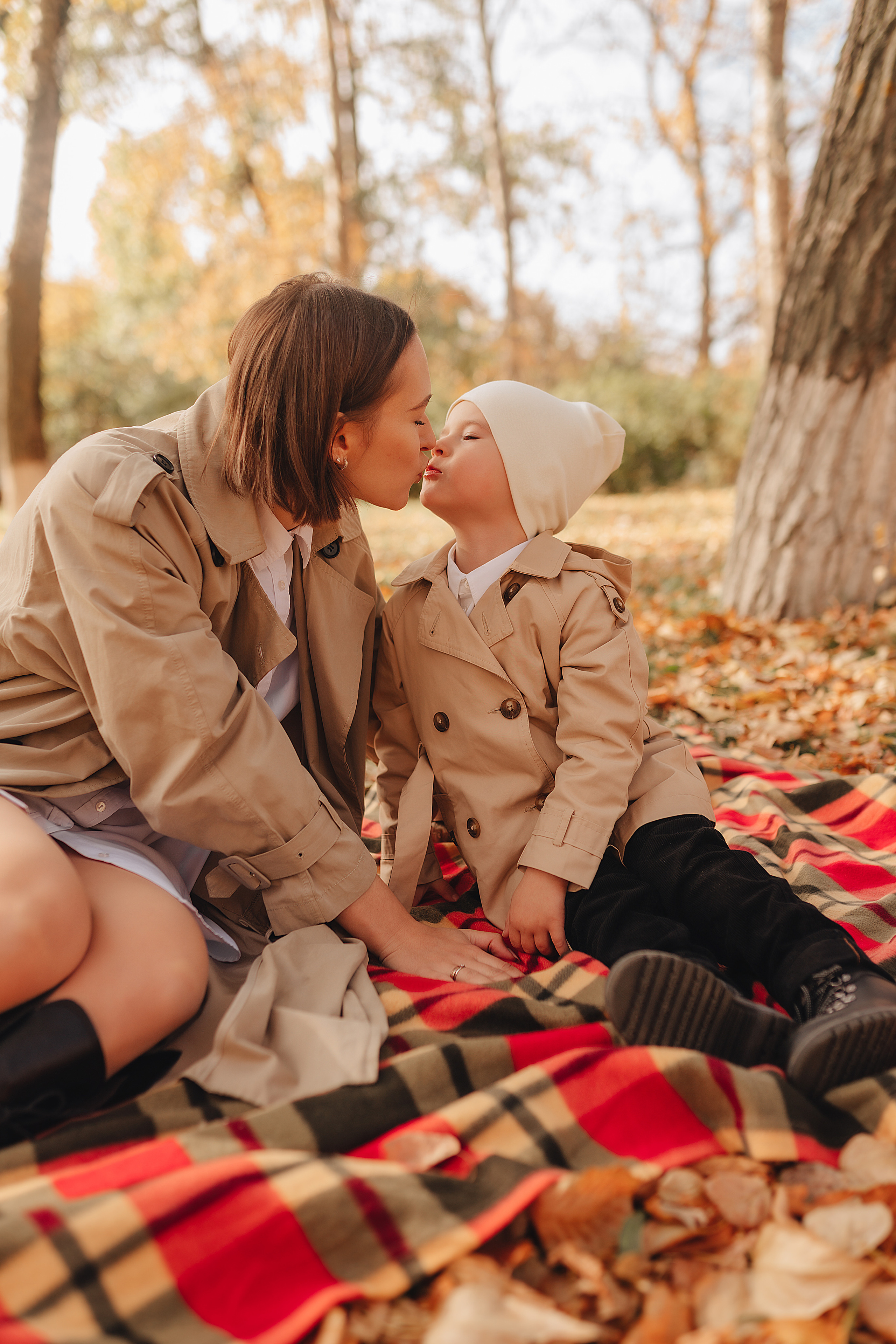 Осенняя прогулка в городском парке. Фотограф Карина Шмулёва. Воронеж и область