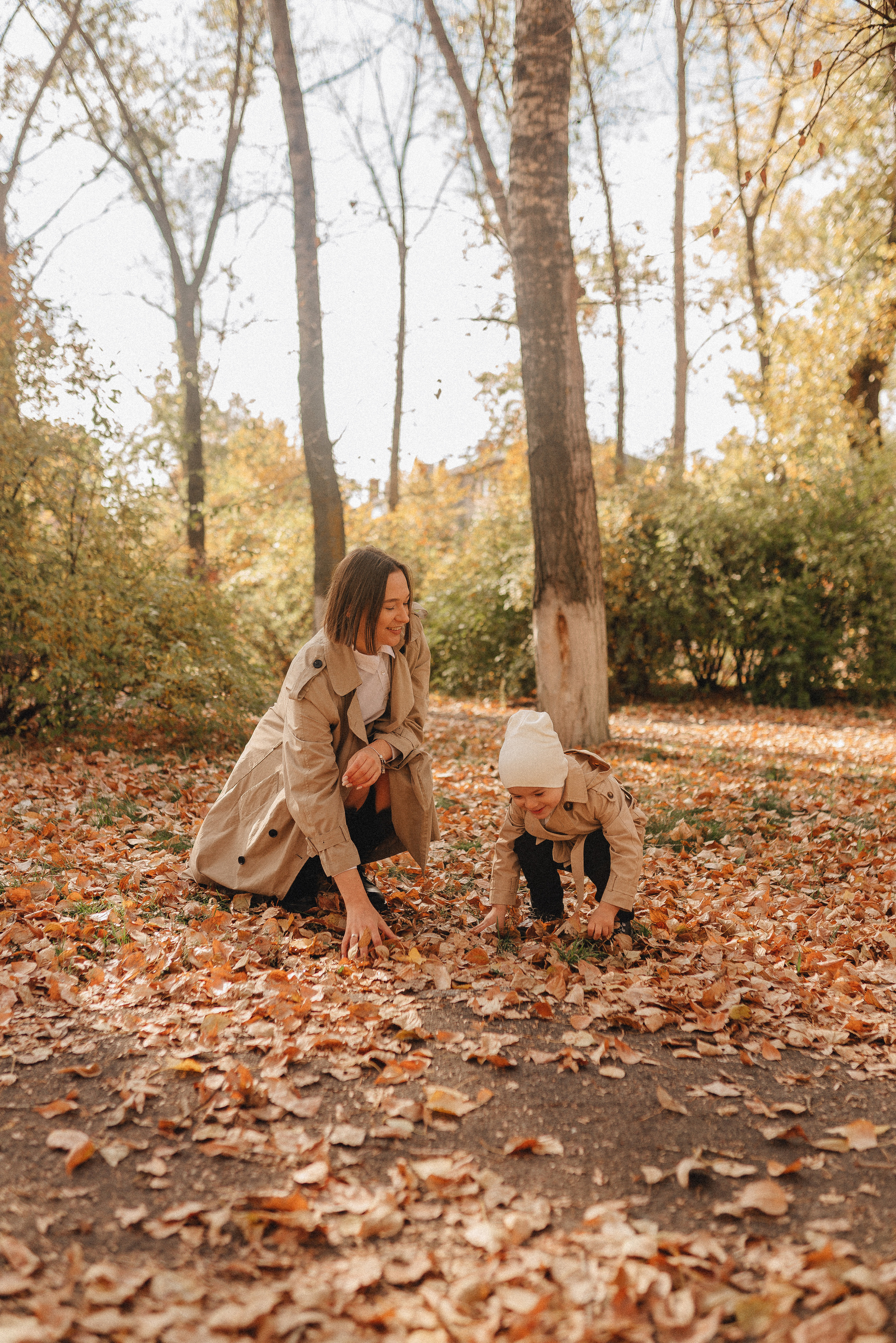 Осенняя прогулка в городском парке. Фотограф Карина Шмулёва. Воронеж и область