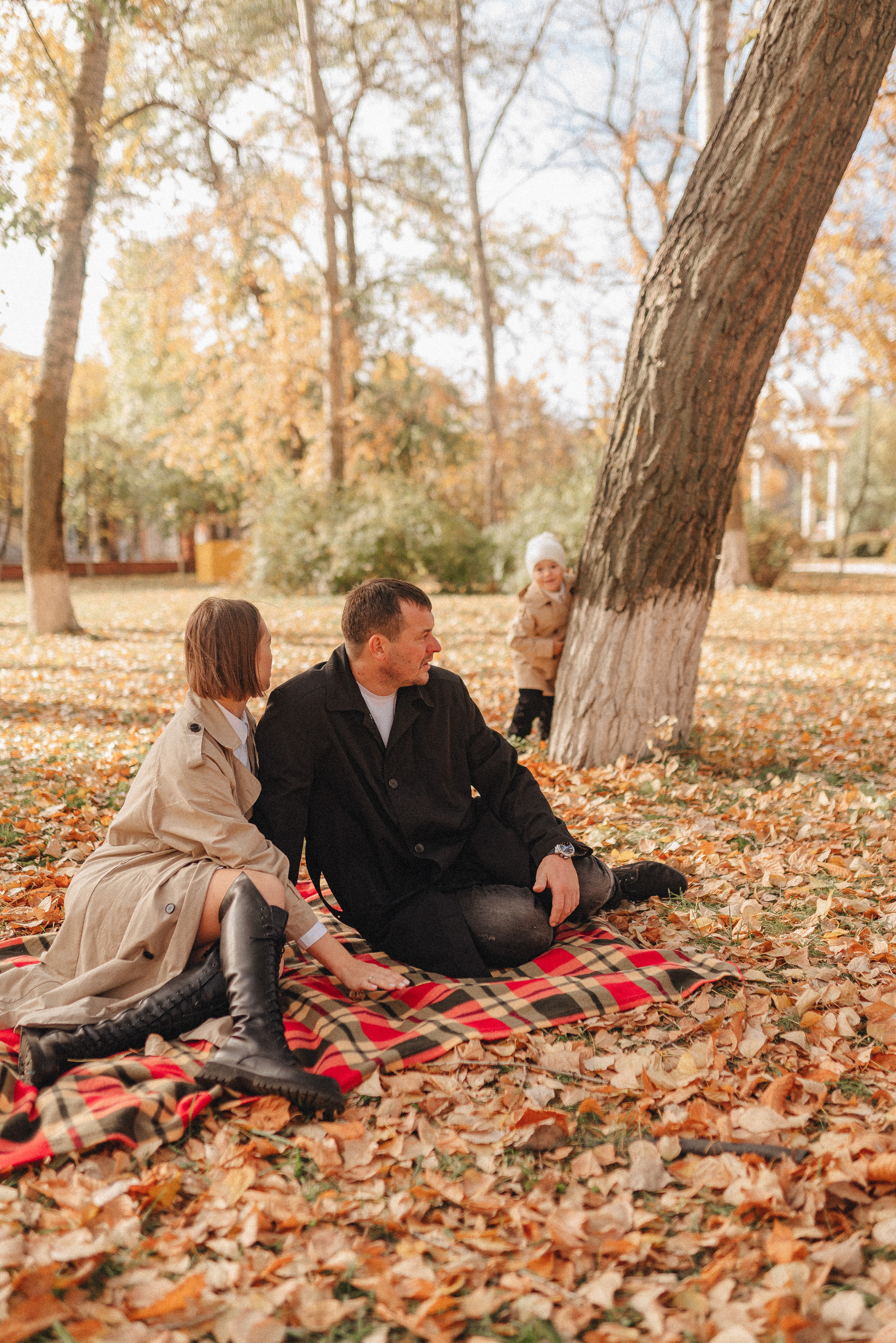 Осенняя прогулка в городском парке. Фотограф Карина Шмулёва. Воронеж и область