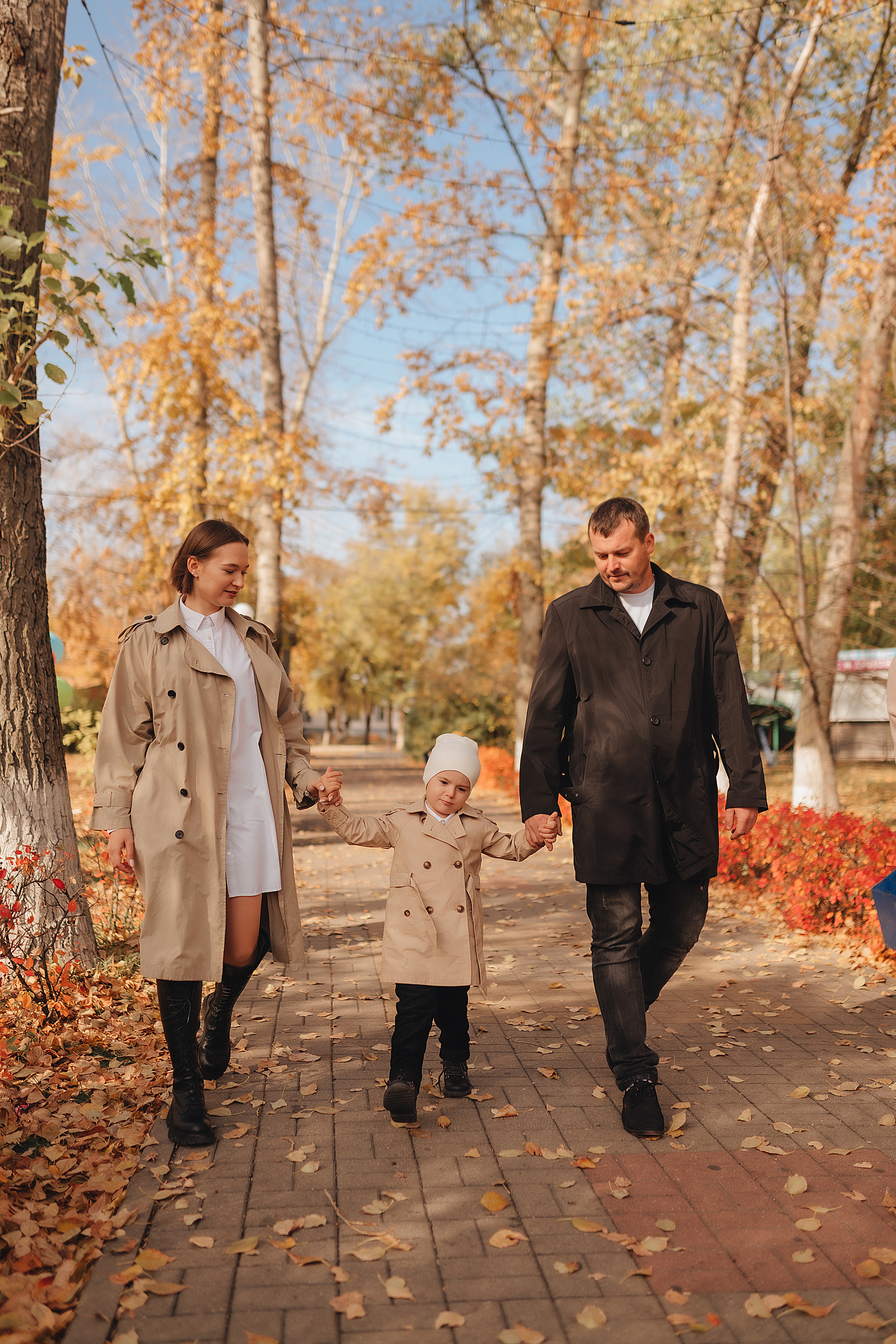 Осенняя прогулка в городском парке. Фотограф Карина Шмулёва. Воронеж и область