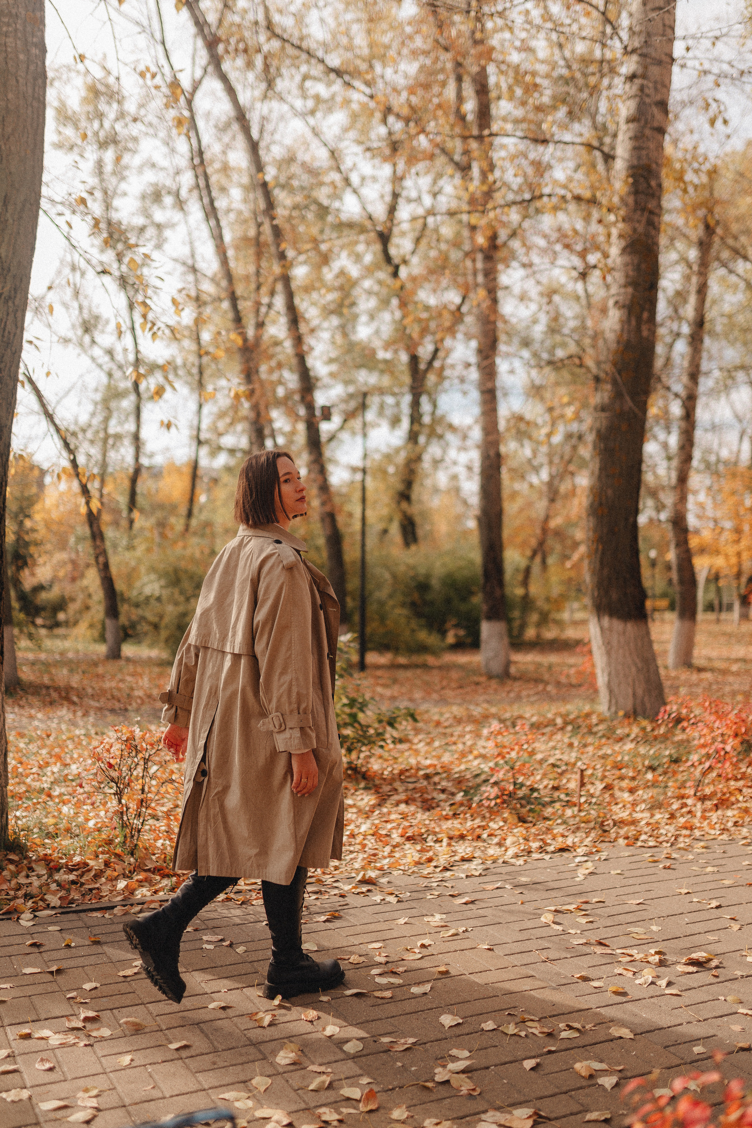Осенняя прогулка в городском парке. Фотограф Карина Шмулёва. Воронеж и область